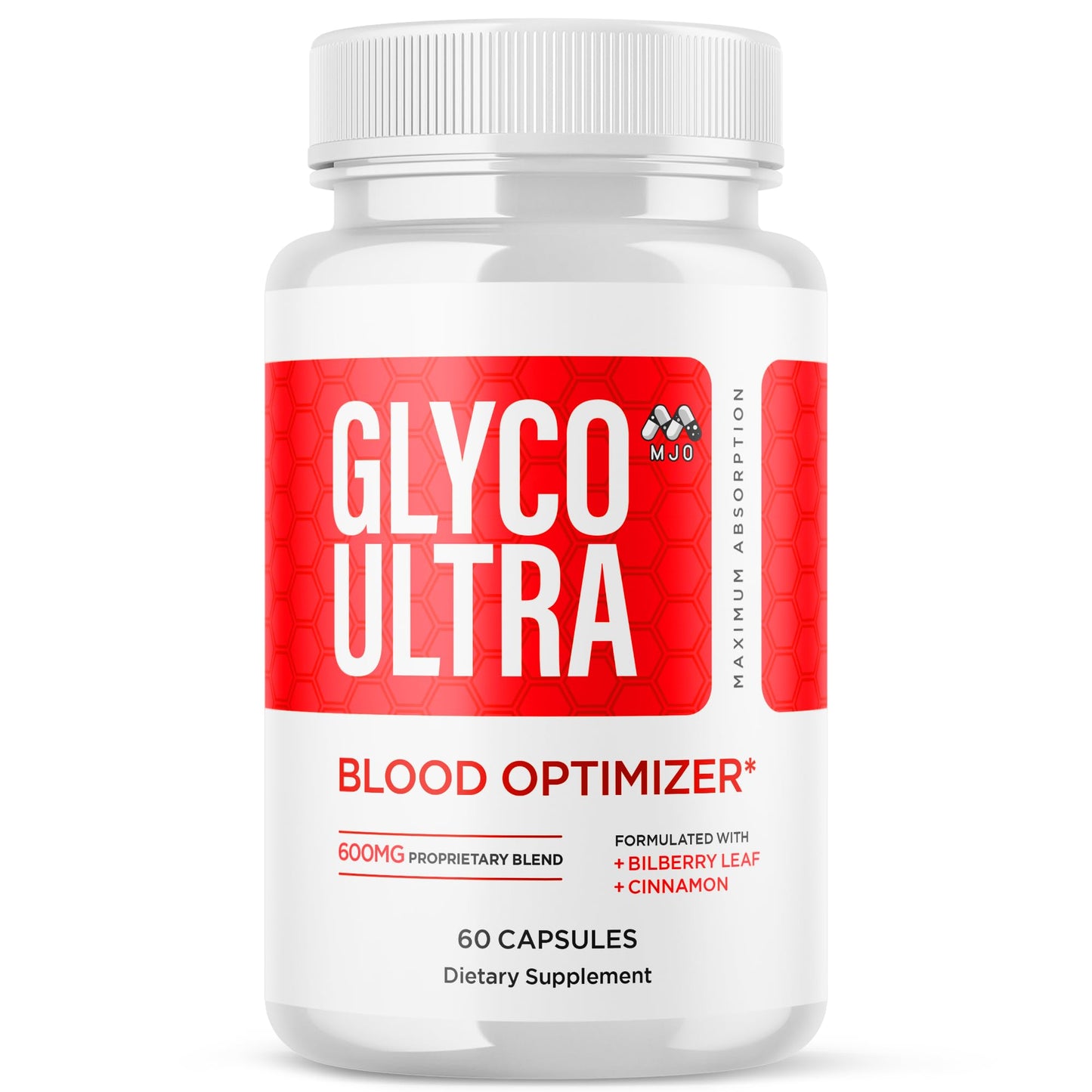 MJO Glyco Ultra Blood Optimizer Capsules, 60 Capsules