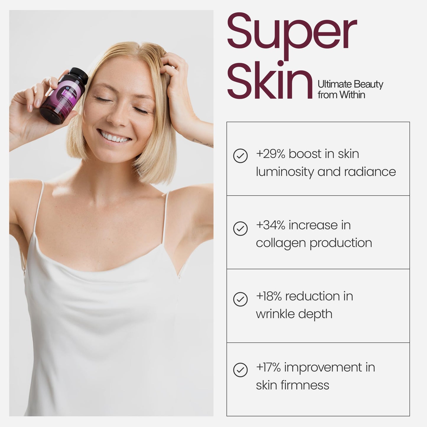 O'blossom Super Skin Beauty Supplement with SkinAx2 30 Capsules