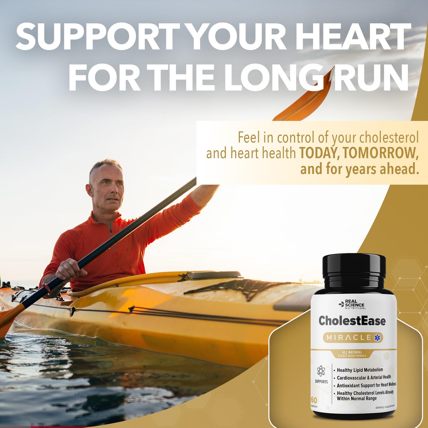 Real Science Nutrition CholestEase Capsules 60 Capsules