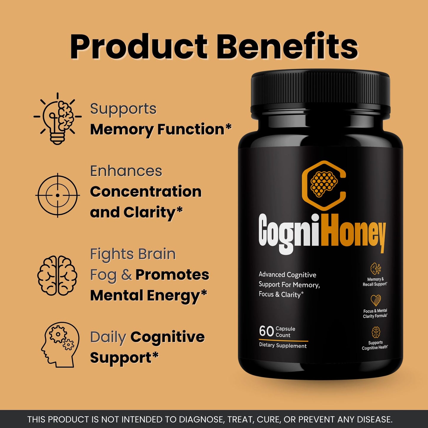 Valdivia CogniHoney Capsules 180 Capsules