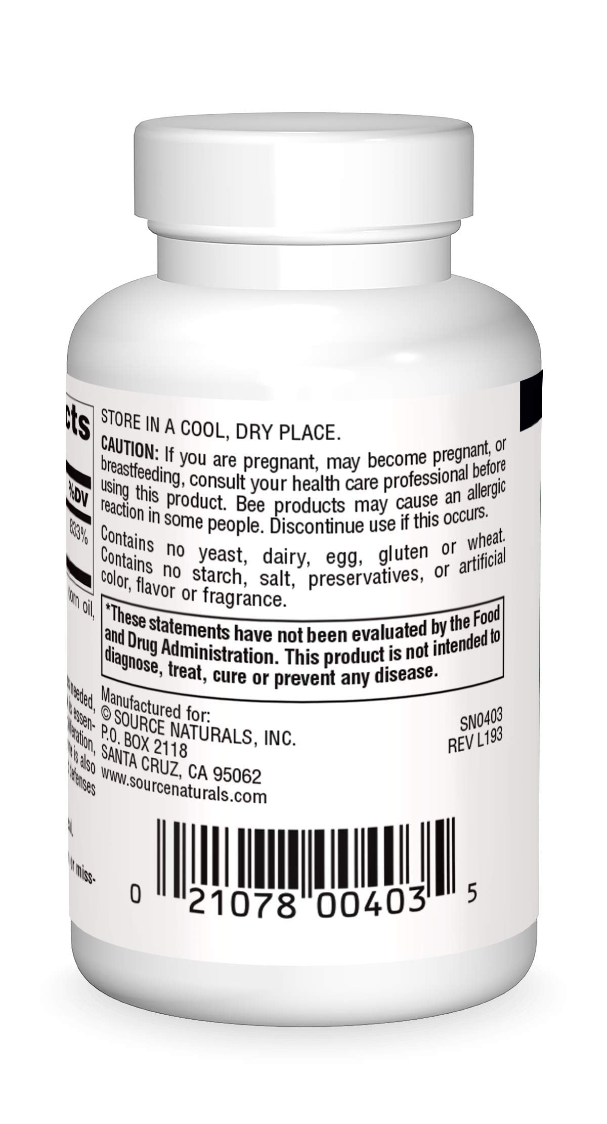 Source Naturals Beta Carotene 25000 iu Softgels 100