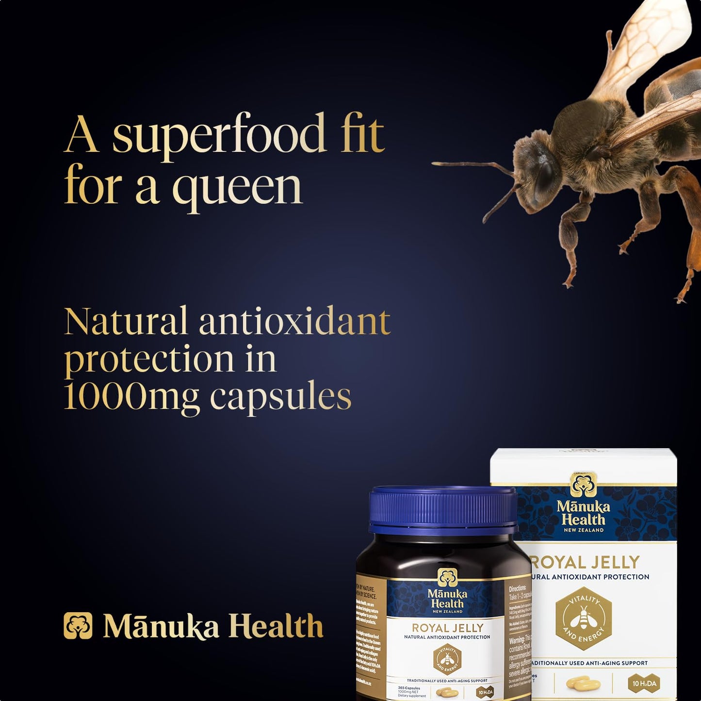 Manuka Health Royal Jelly Softgel Capsules 365 Count