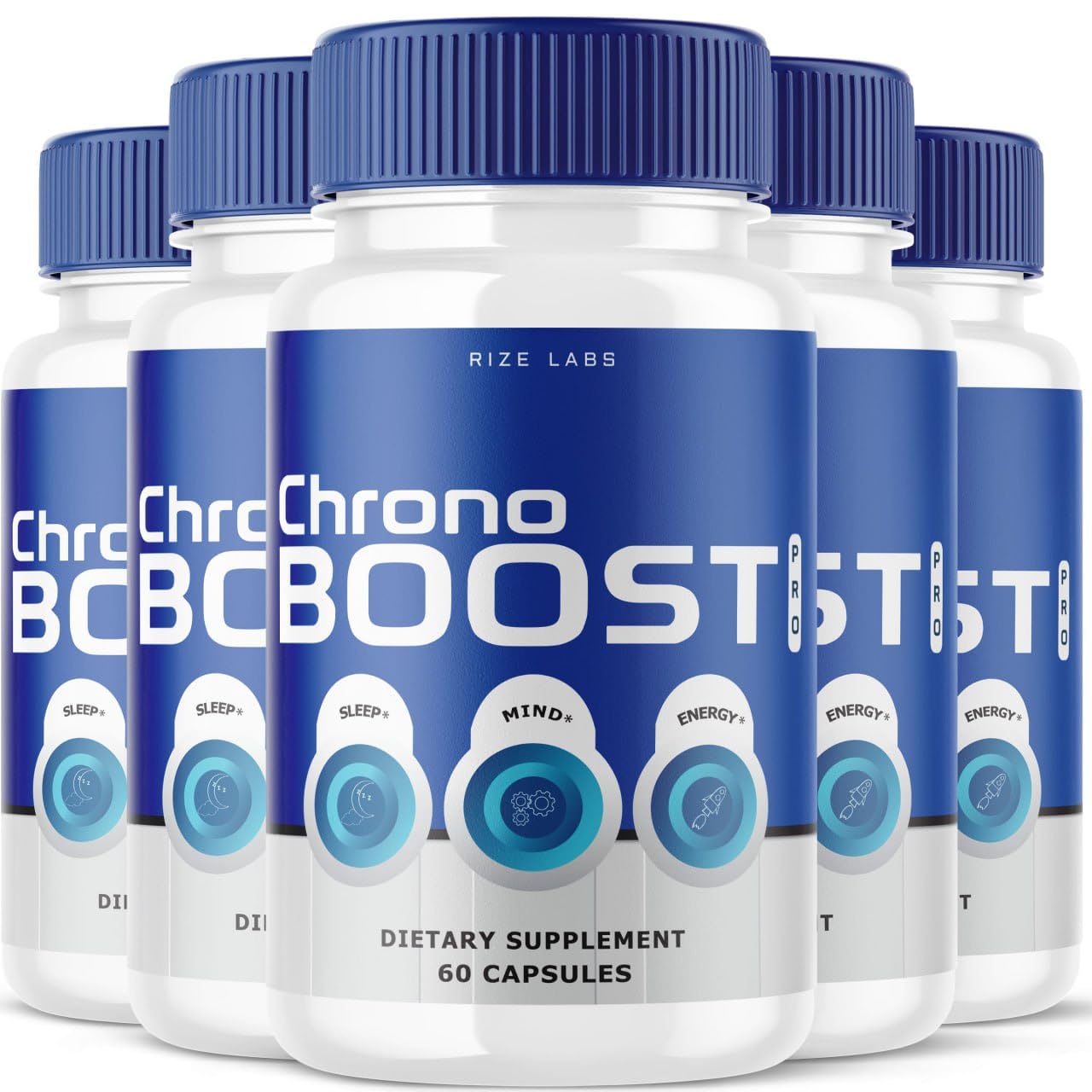 Rize Labs Chrono Boost Pro Capsules, 300 Capsules
