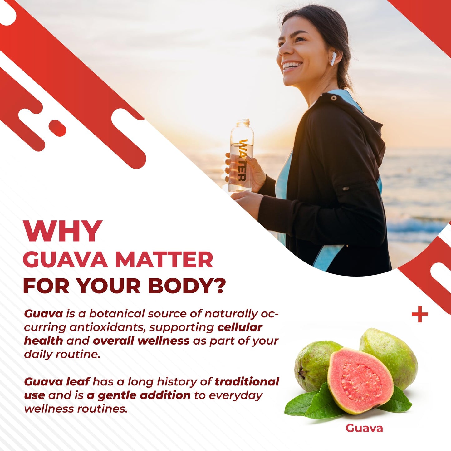NURAFUSE Guava Extract & Bitter Melon Capsules 150 Count