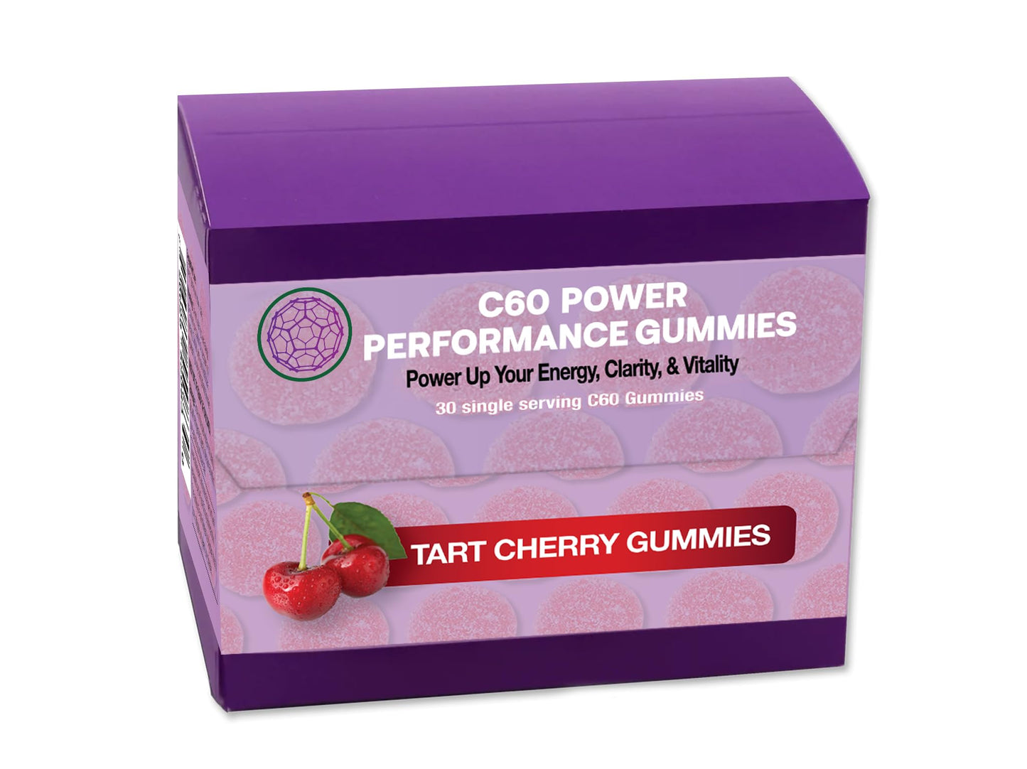 C60 Purple Power C60 Gummies 30 Count