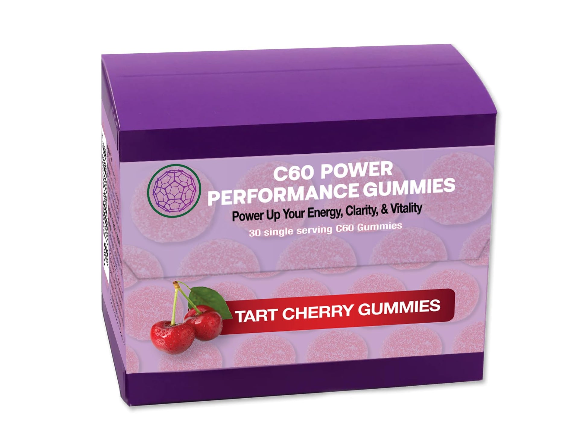 C60 Purple Power C60 Gummies 30 Count