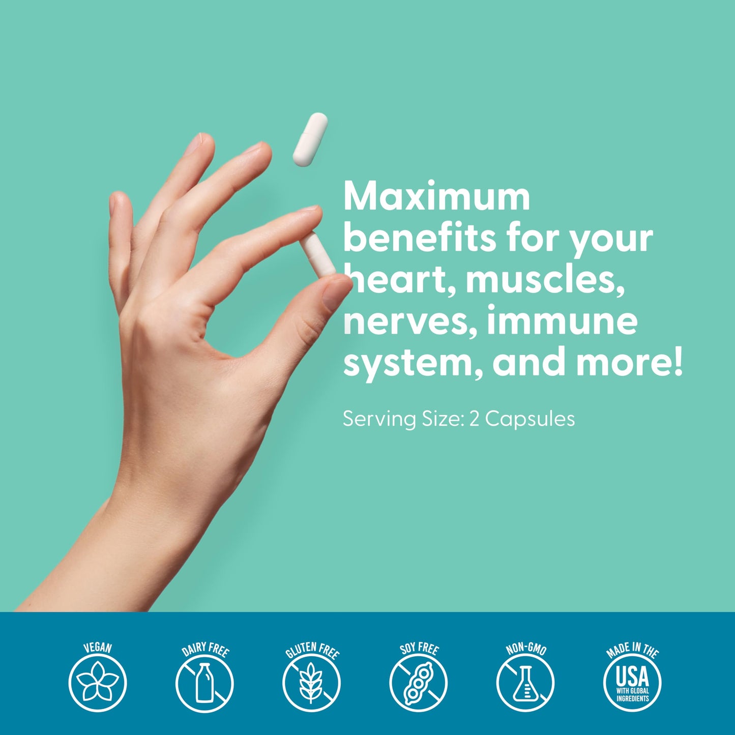 Lively Vitamin Co Magnesium Ease Chelated 180 Capsules