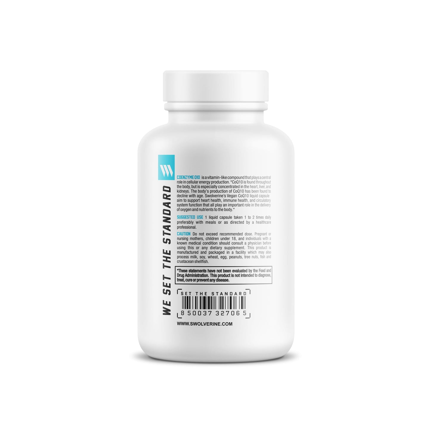 Swolverine CoQ10 100mg Capsule, 30 Count