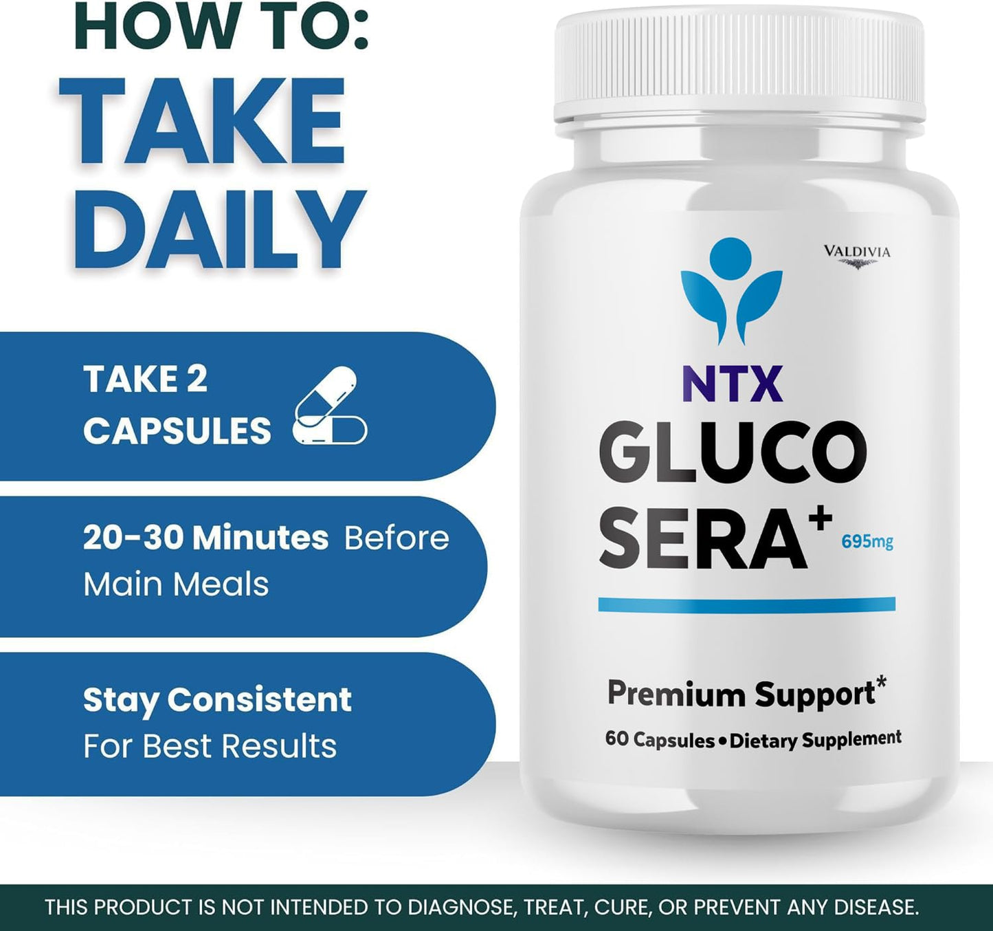 Valdivia Gluco Sera Capsules Capsule 120 Capsules