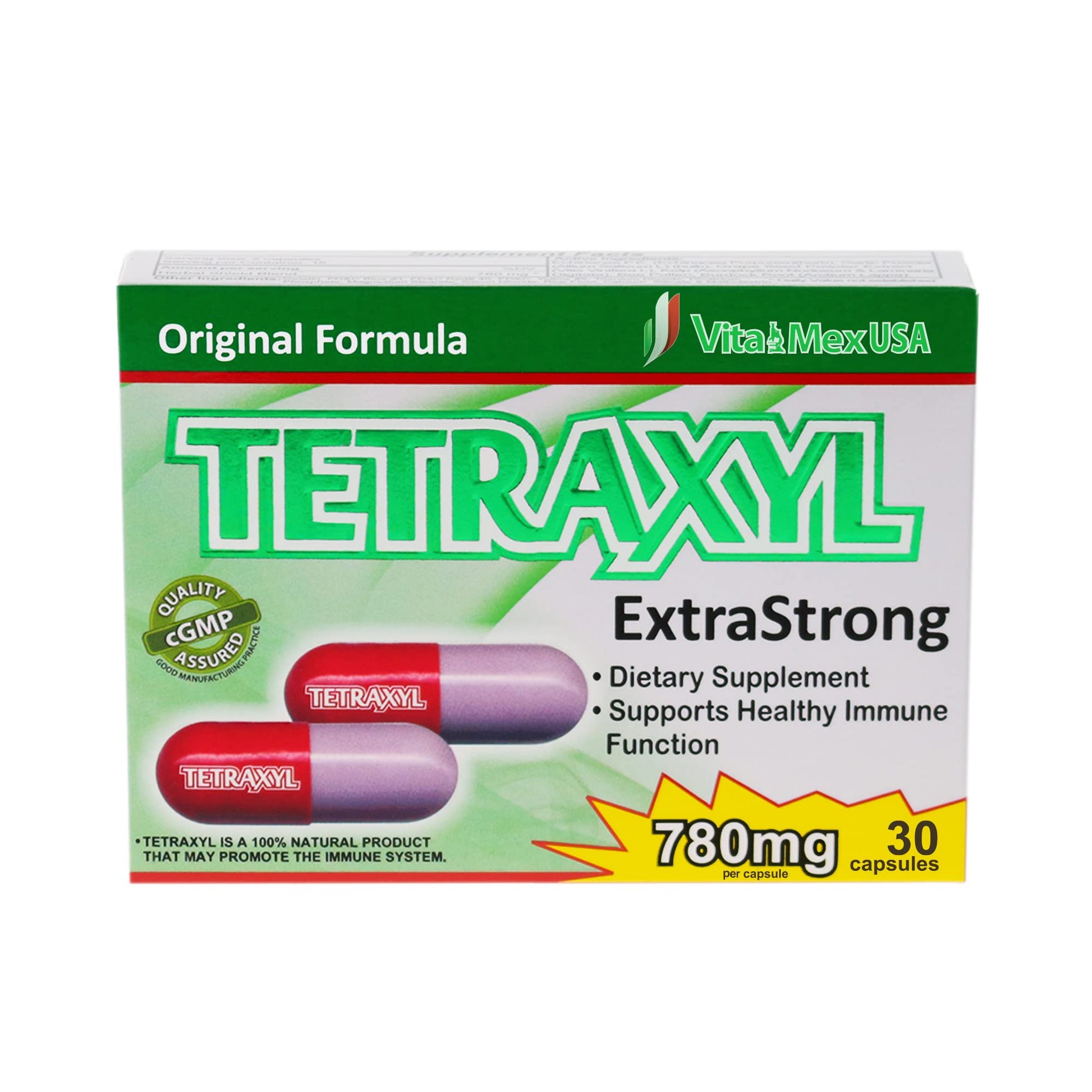 Tetraxyl 780 mg Extrastrong Herbal Supplement Capsules 1 Capsule