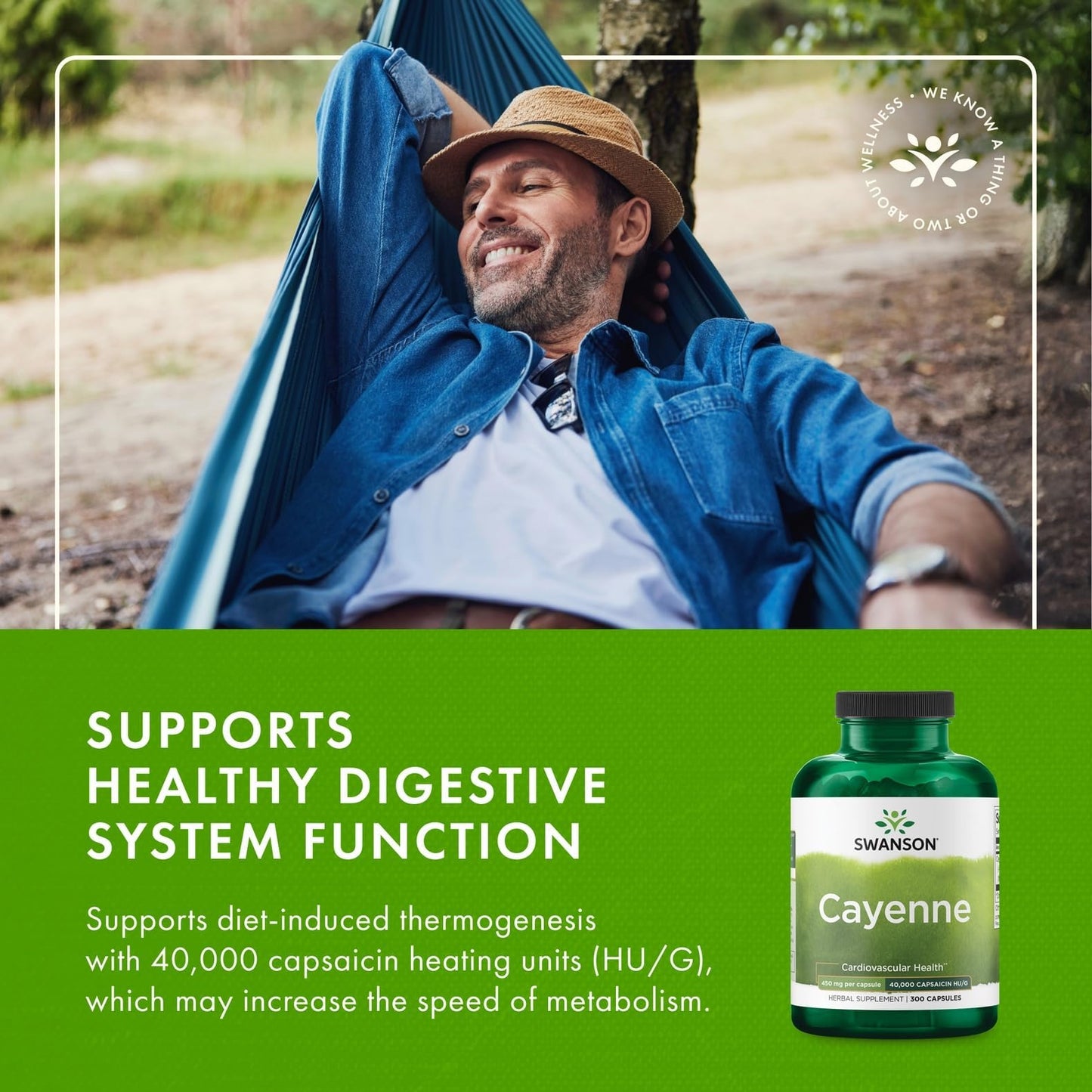 Swanson Cayenne Capsules 600