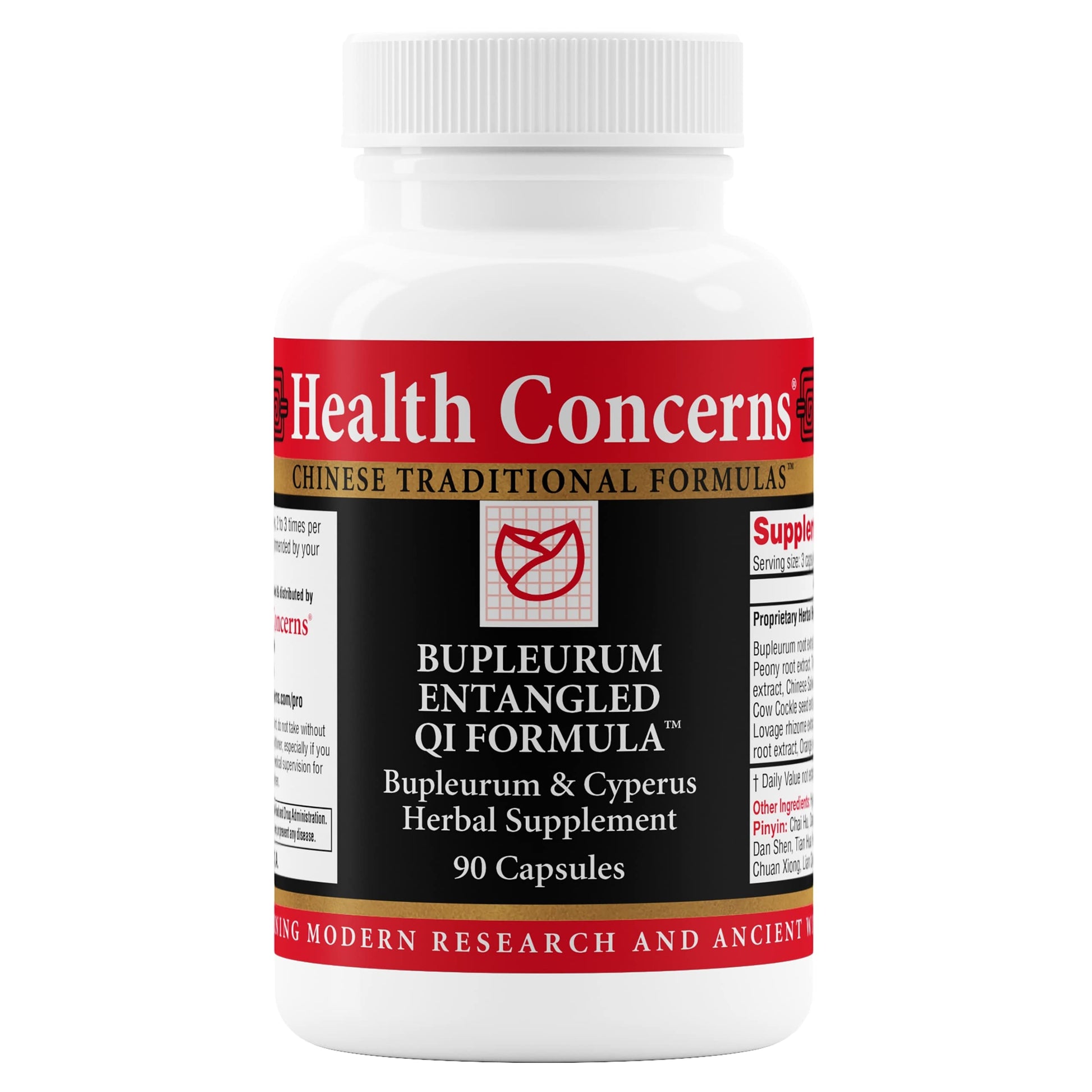 Health Concerns Bupleurum Entangled Qi Formula Capsules 90 Count