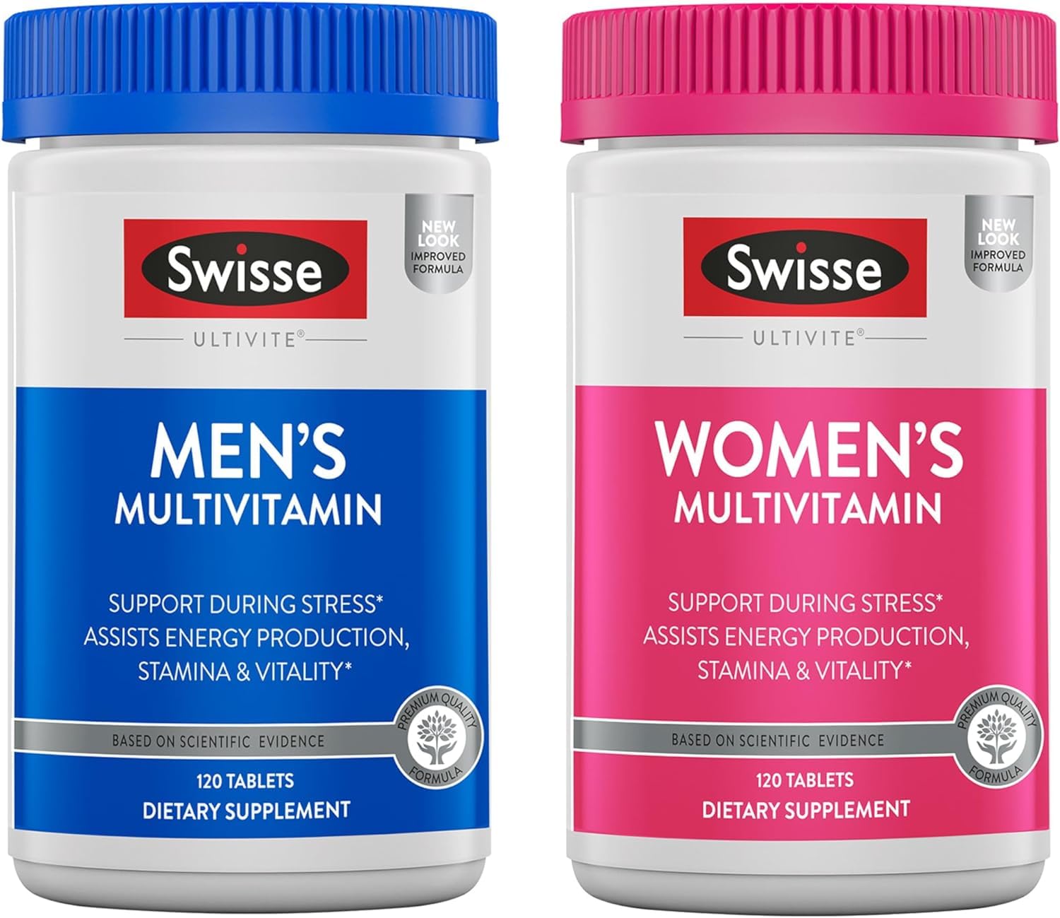 Swisse Daily Multivitamin for Men & Women Bundle Combo Pack 50 Tablets