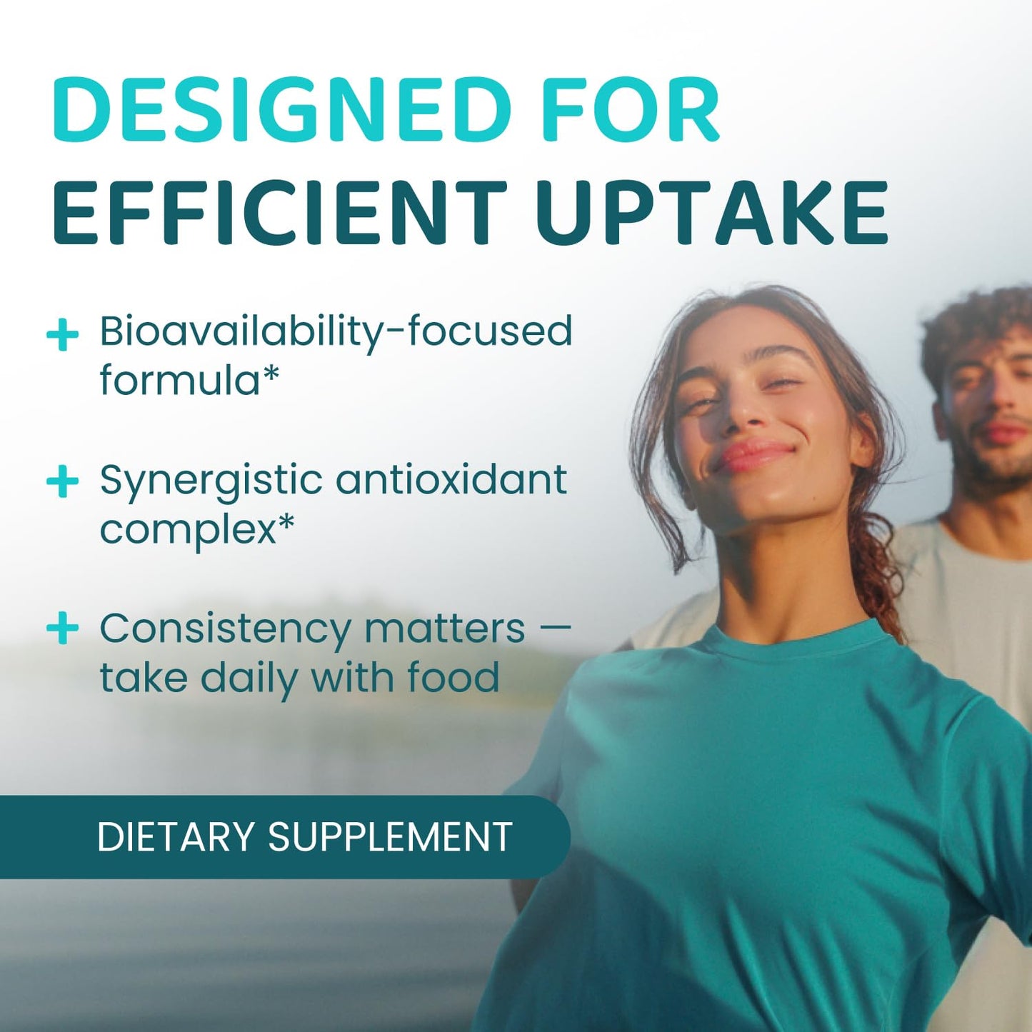 Simply Nature's Pledge NAD+ Elite Complex Direct NAD+ 300 mg with Urolithin A, Resveratrol, CoQ10 & Antioxidant Blend – Cellular Energy, Mitochondrial Support & Healthy Aging – Vegan, Non-GMO, 180 Capsules