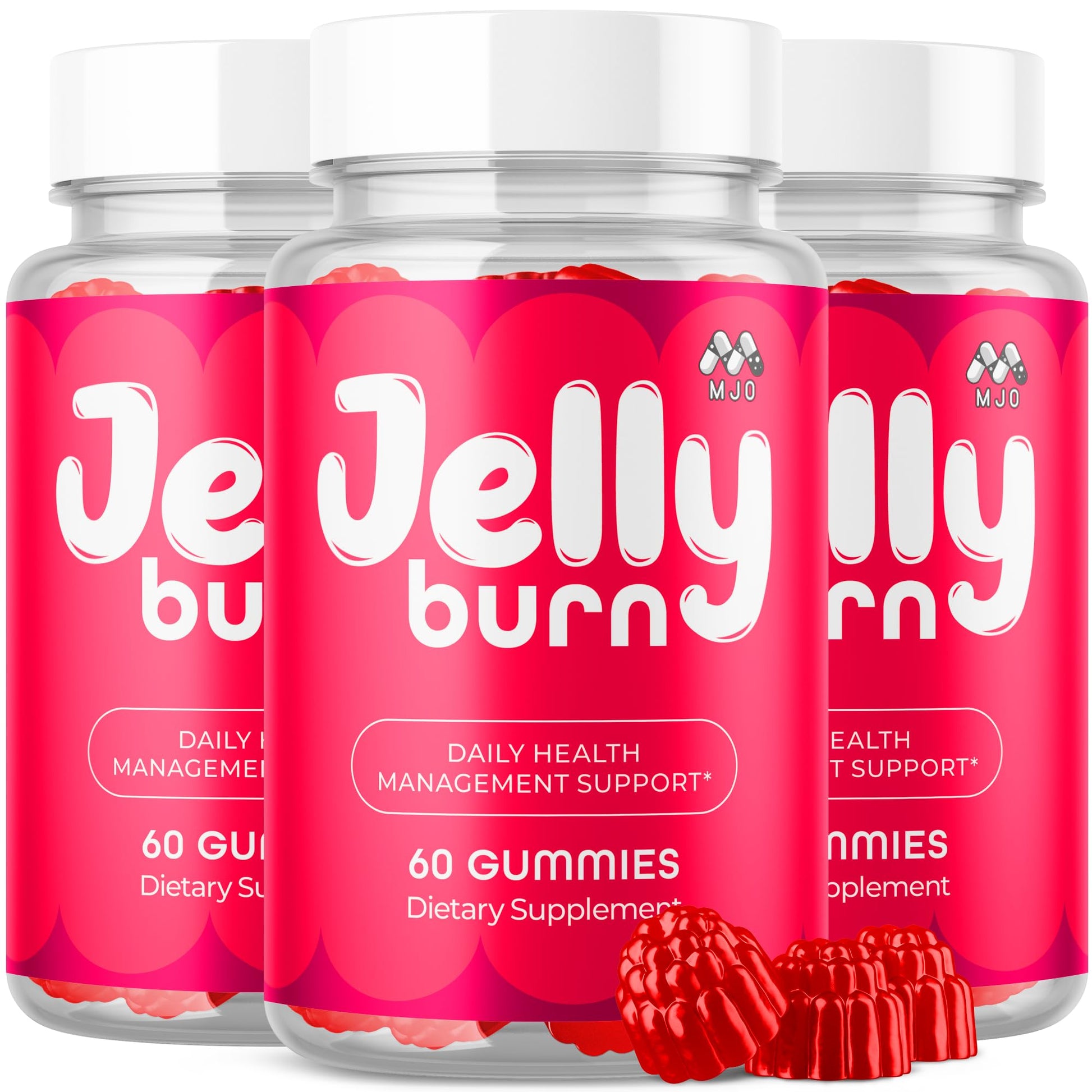 MJO Jelly Burn Gummies Gummy, 180 Gummies