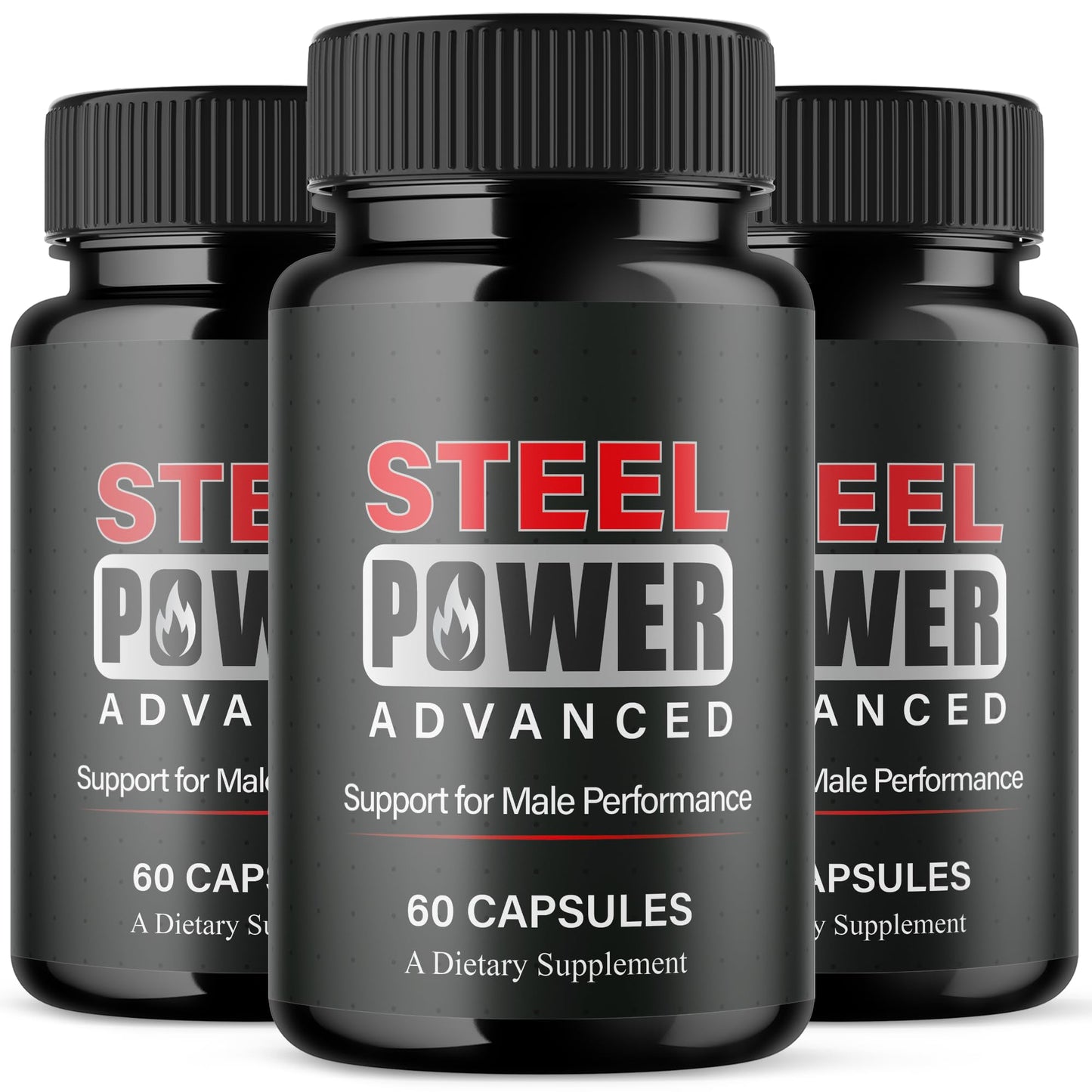 Flex University Steel Power for Men Capsules, 180 Capsules