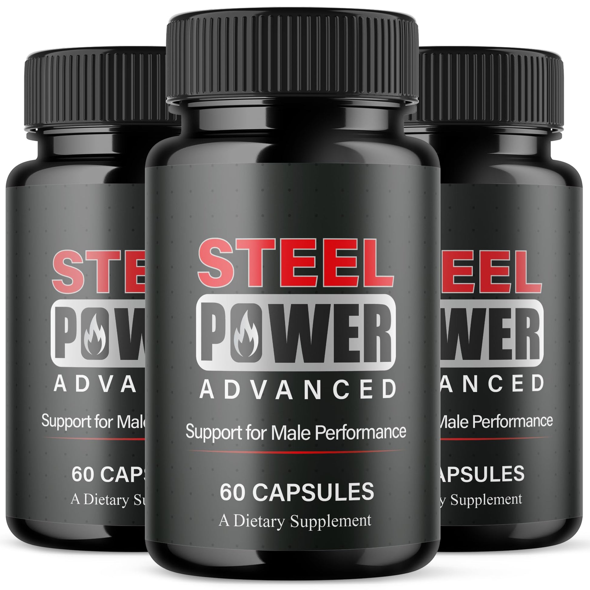 Flex University Steel Power for Men Capsules, 180 Capsules