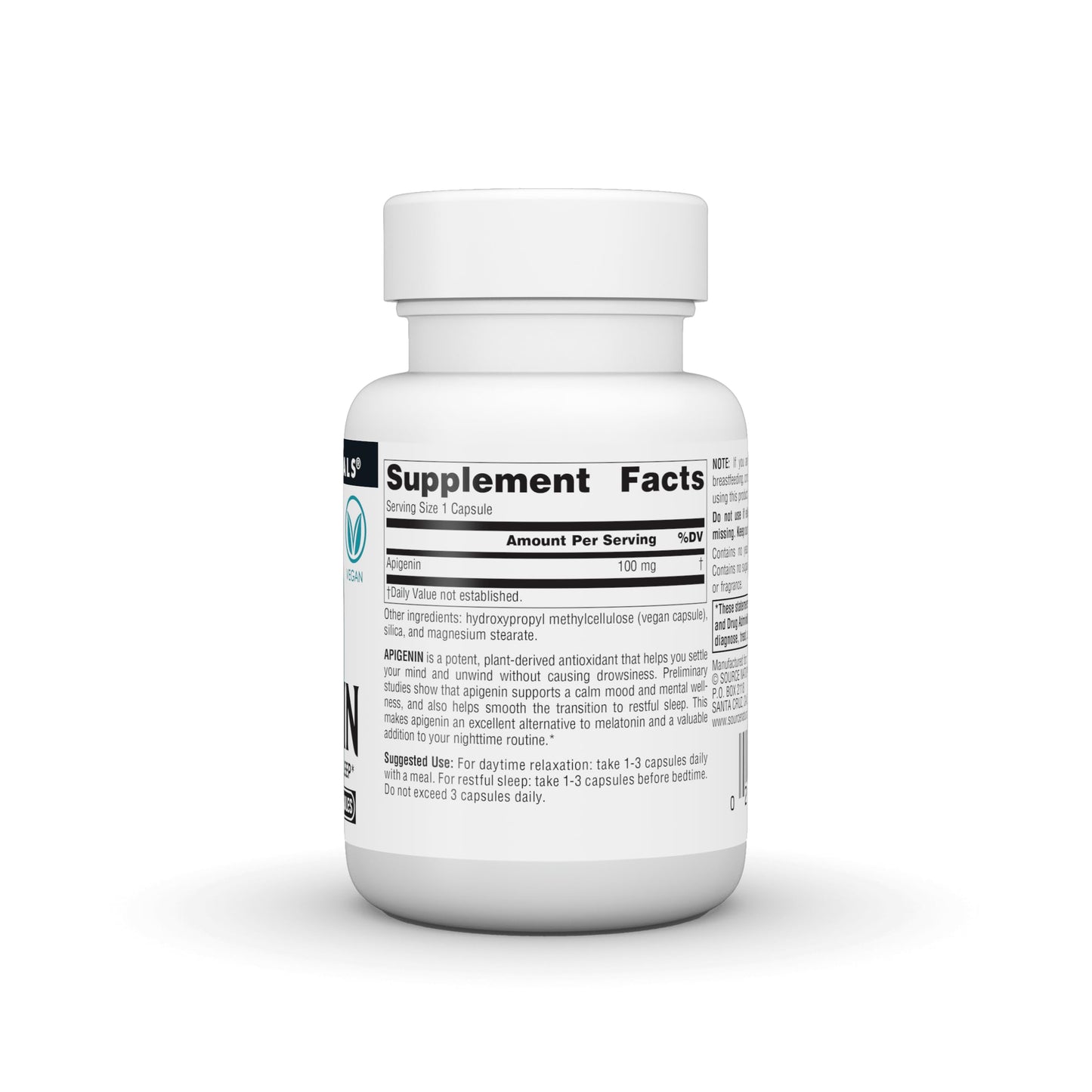 Source Naturals Apigenin 60 Capsules
