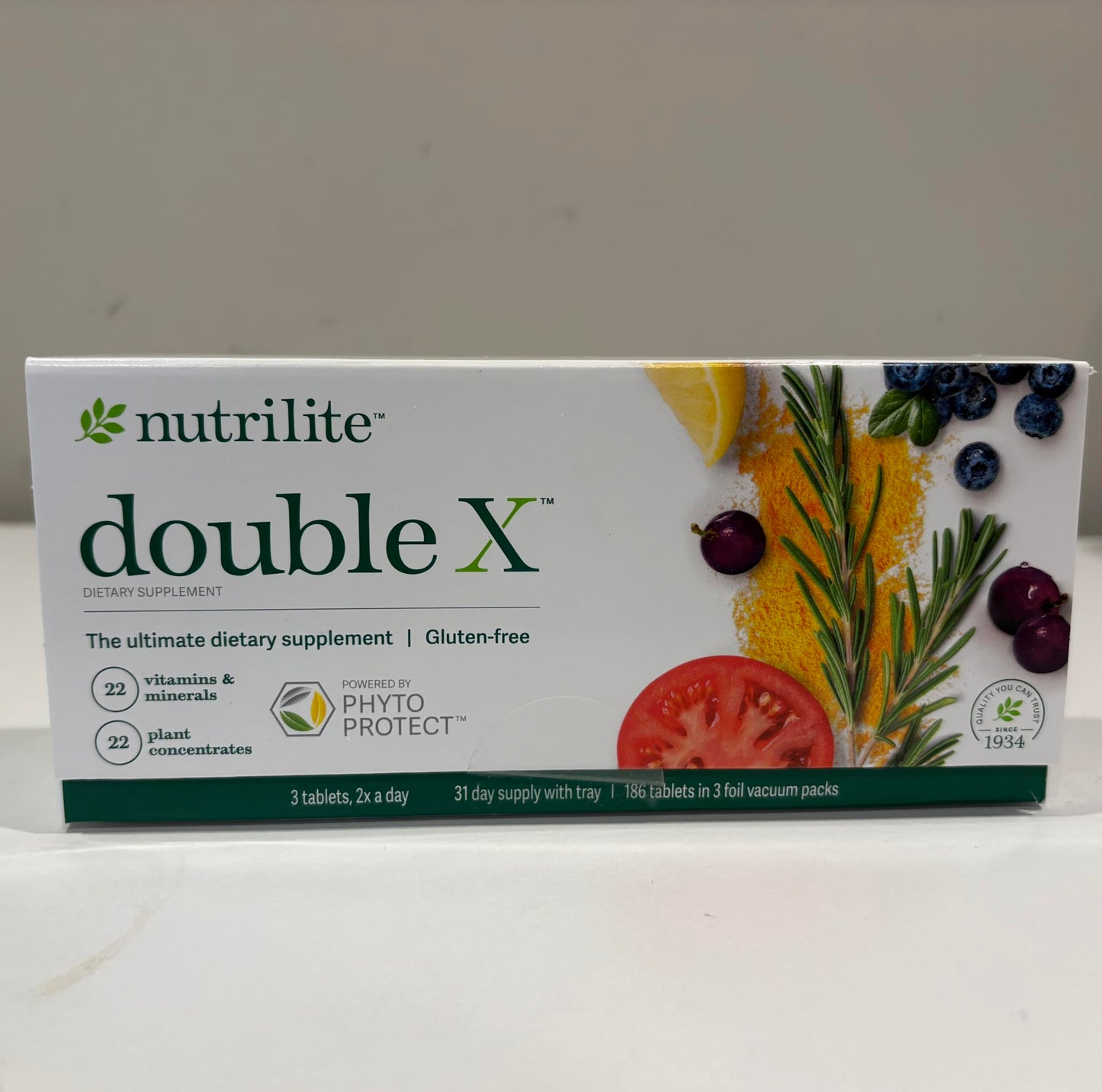 Amway Nutrilite Double X Vitamin Mineral and Phytonutrient Capsules, 1 Capsule
