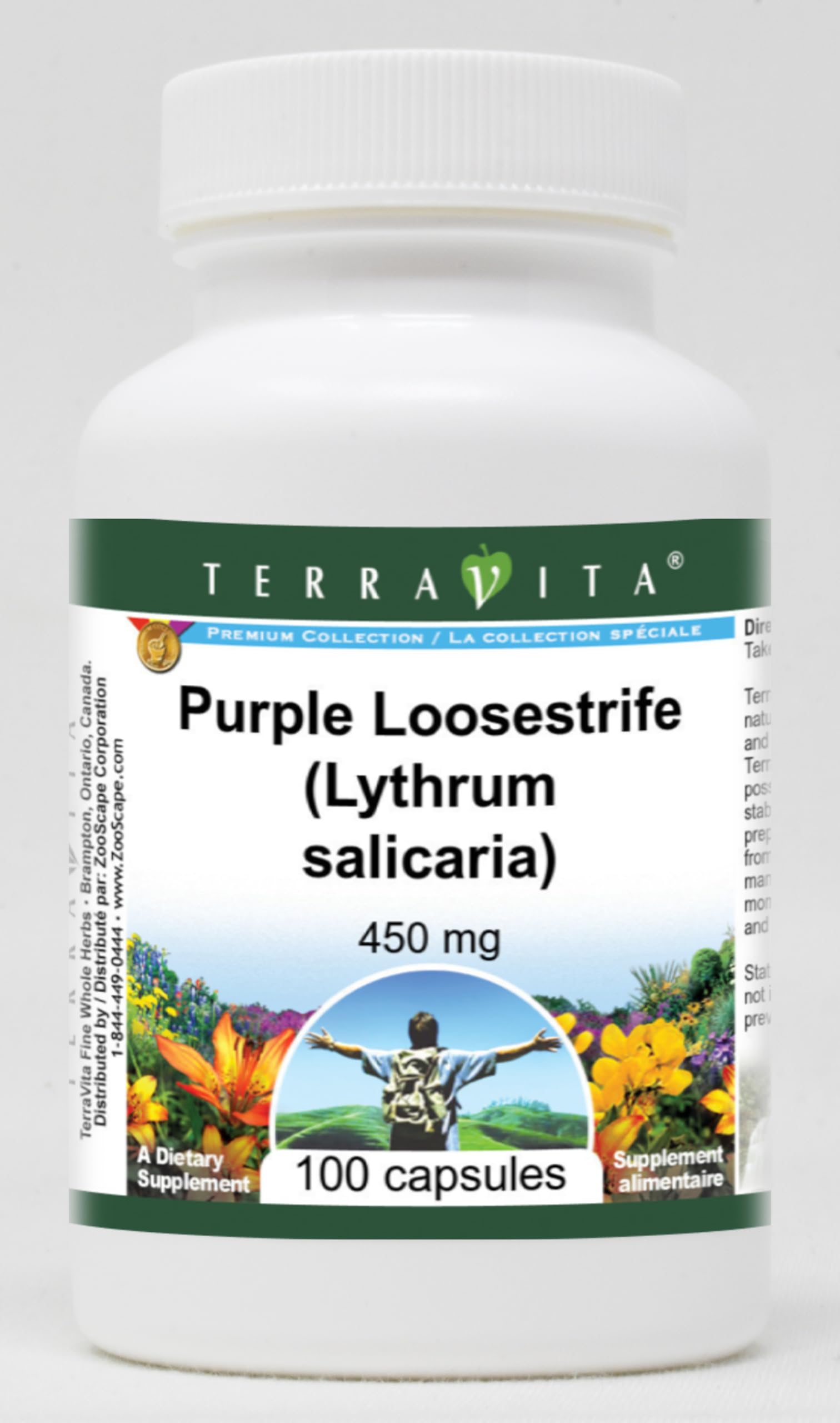 Terravita Purple Loosestrife (Lythrum salicaria) Capsules 100 Count