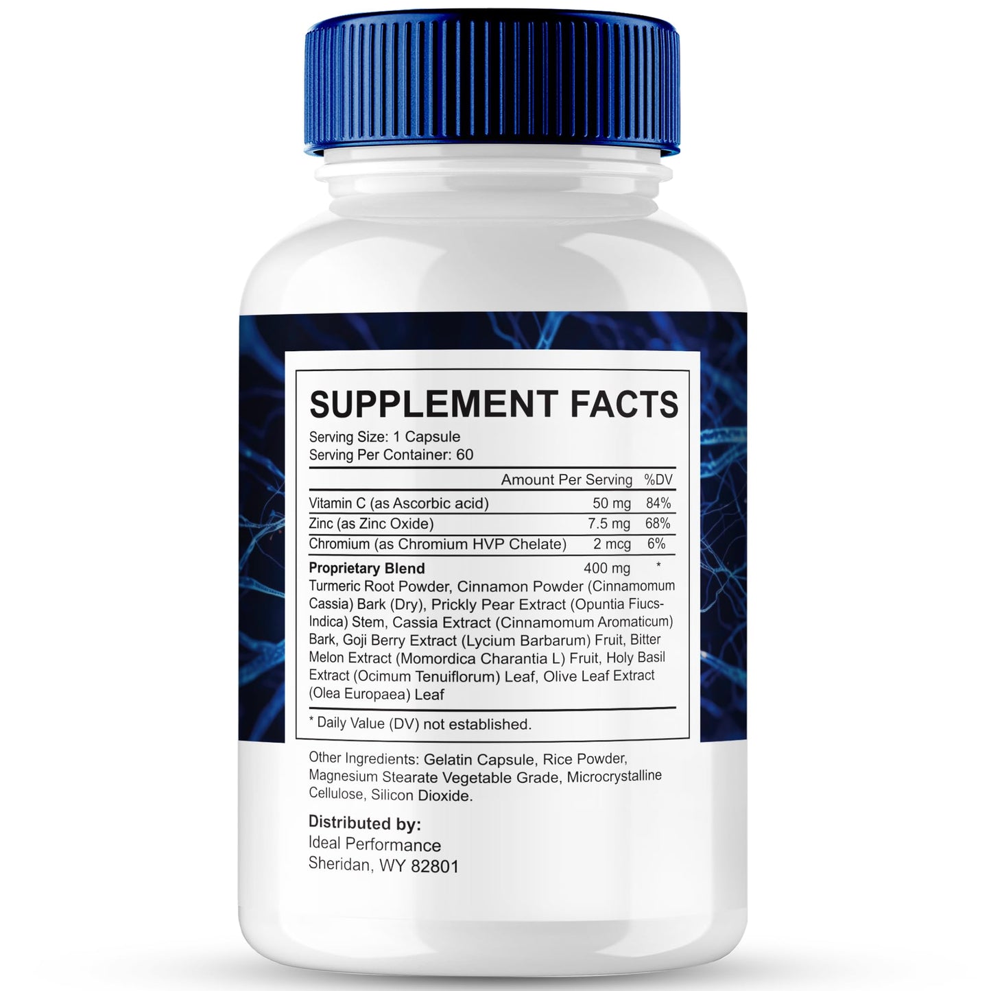 IDEAL PERFORMANCE VitaNerve 6, 120 Capsules