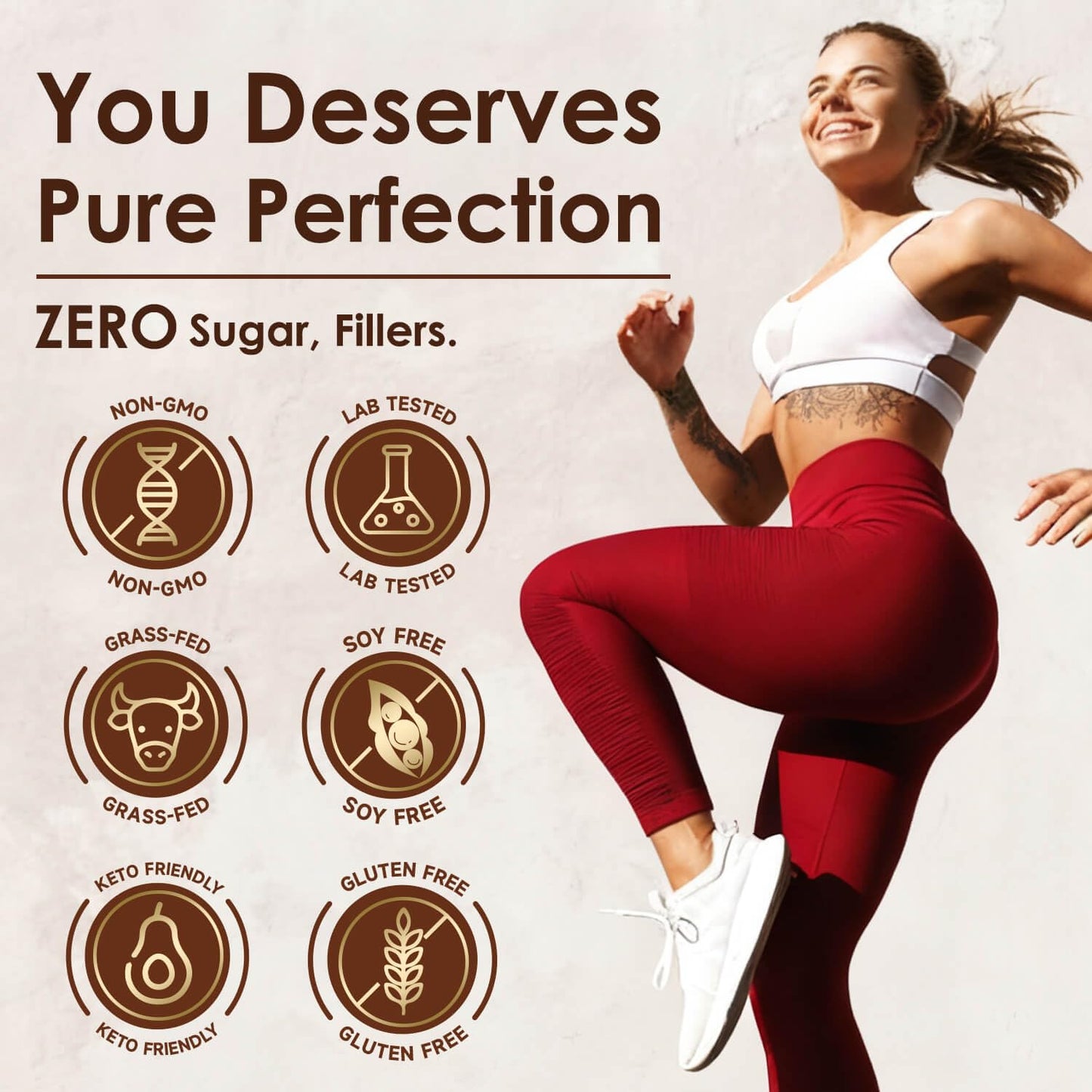 NATURE TARGET Chocolate Whey Isolate Protein Powder, 10.6 Ounce