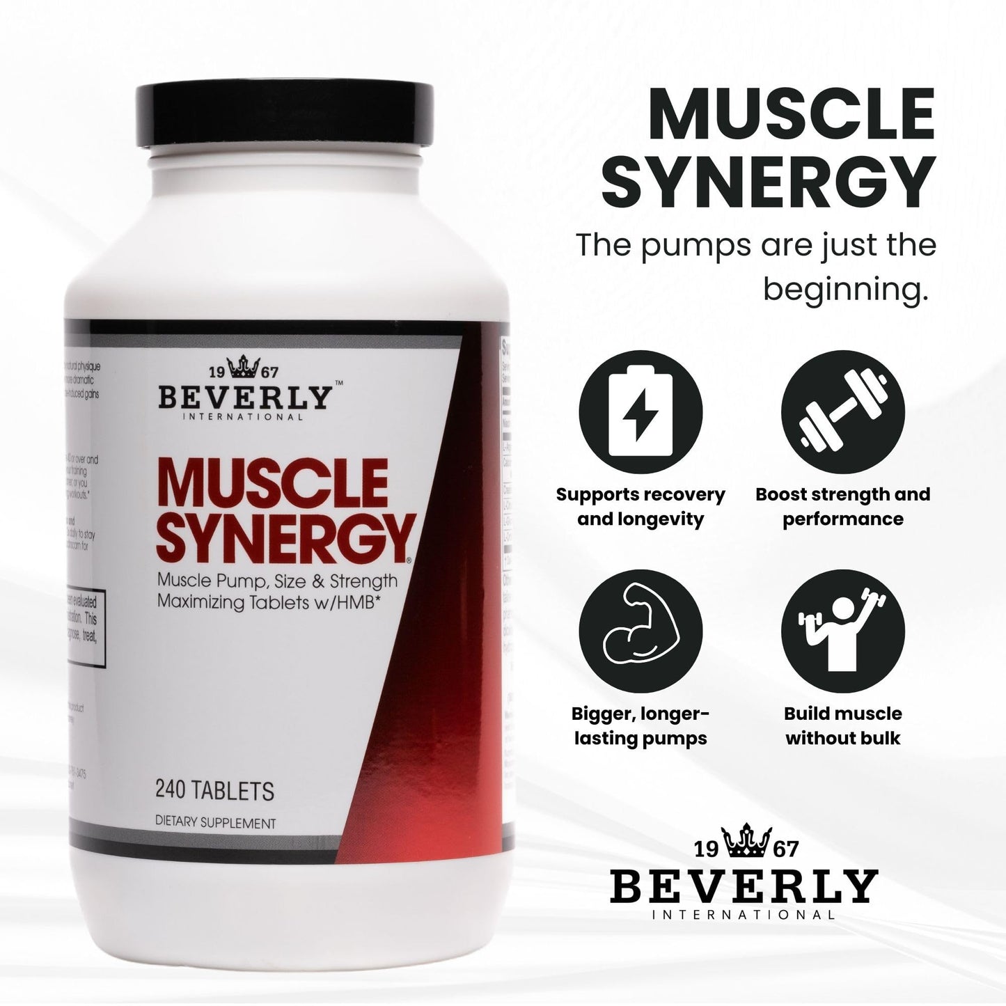 Beverly International Muscle Synergy 240 Tablets
