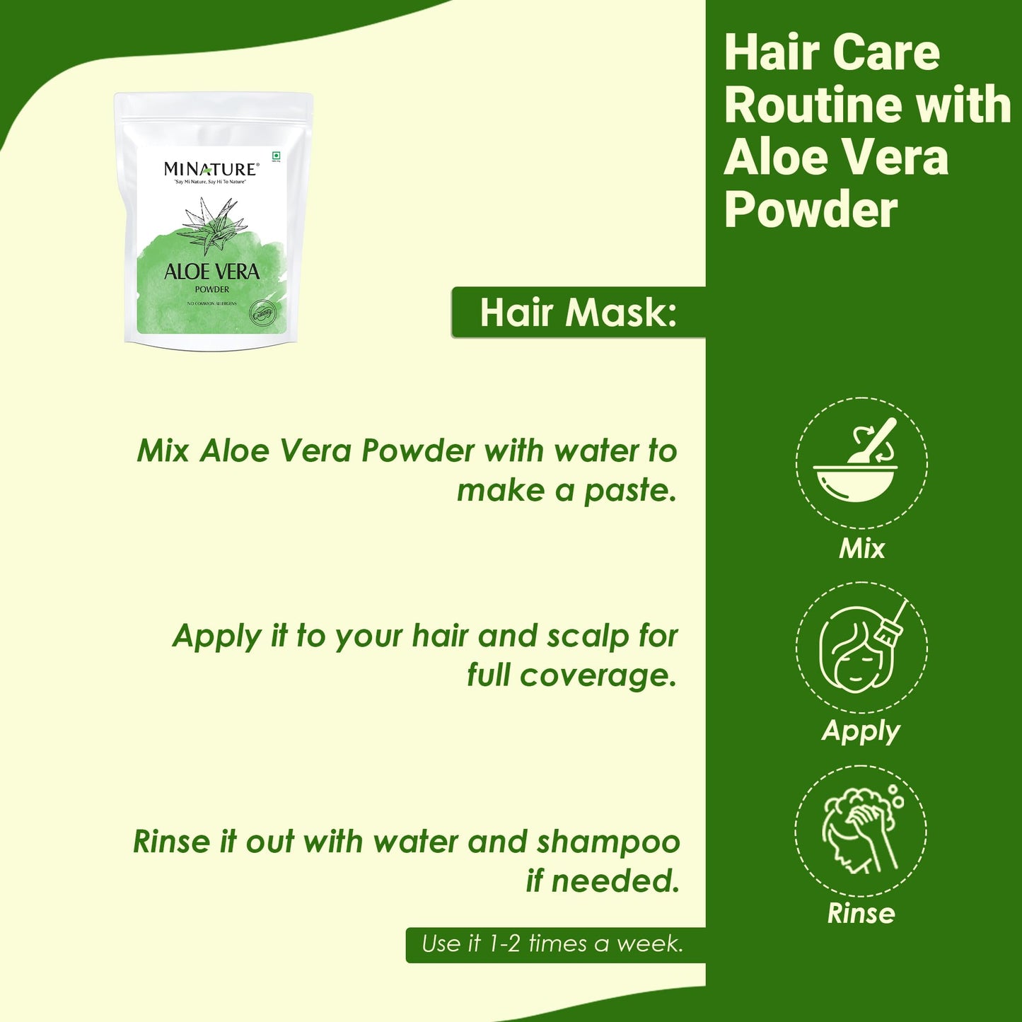 Minature Aloe Vera Powder 16 oz