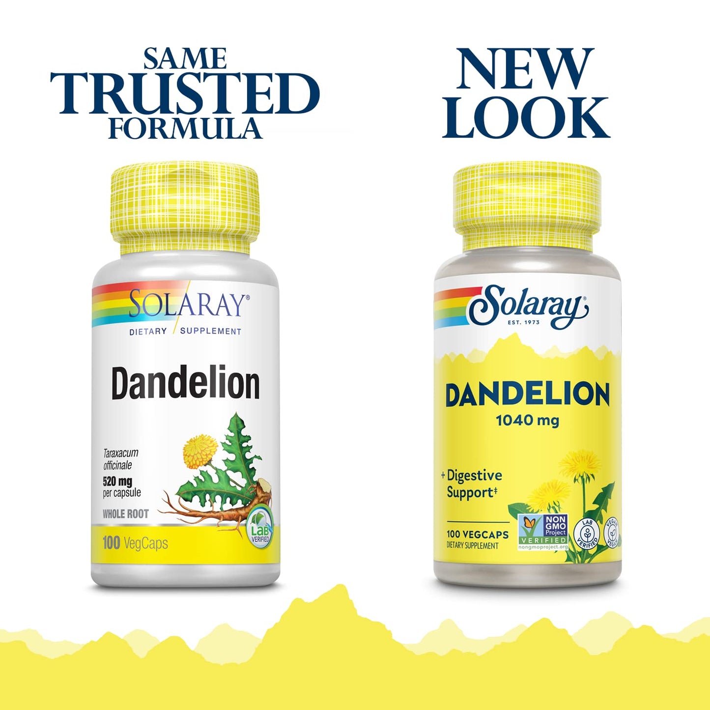 Solaray Dandelion Root Capsule 100 VegCaps