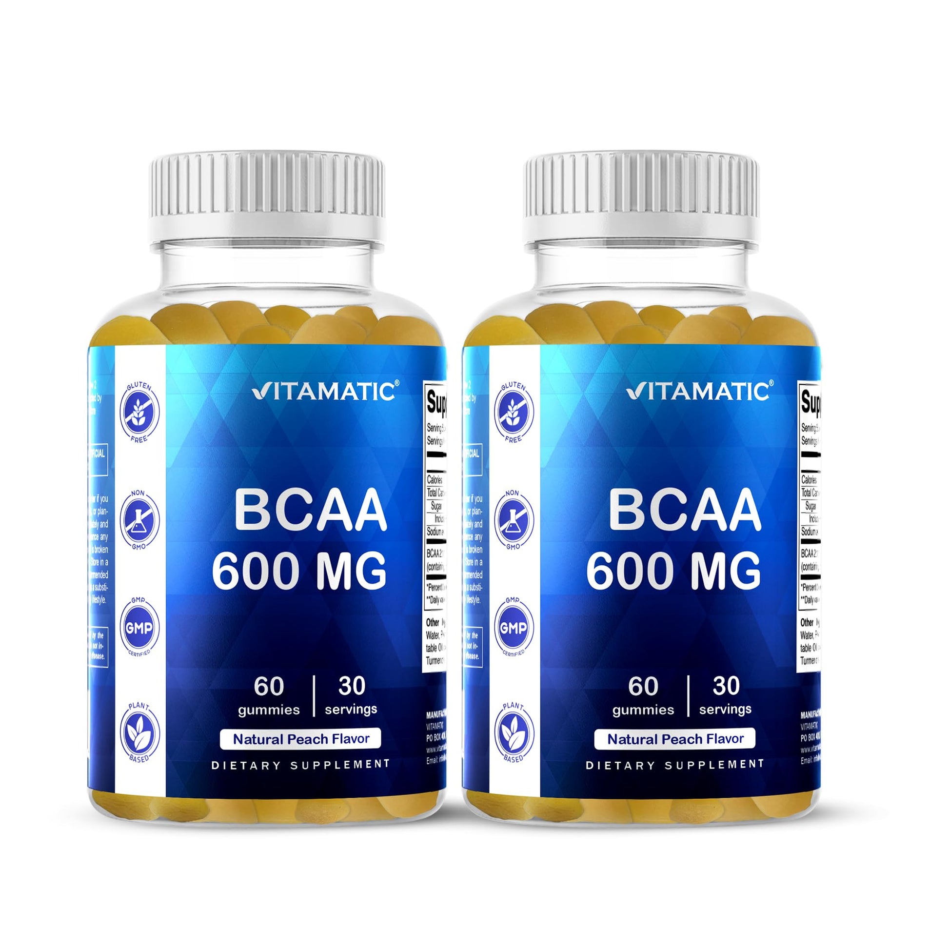 Vitamatic BCAA Gummies 60 Count