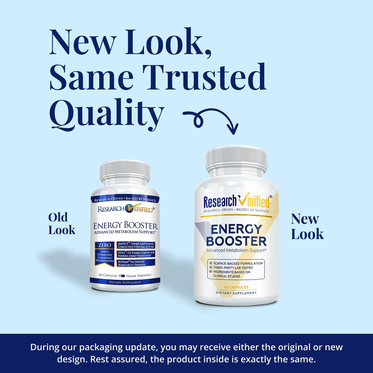 Research Verified Energy Booster Capsule 60 Capsules