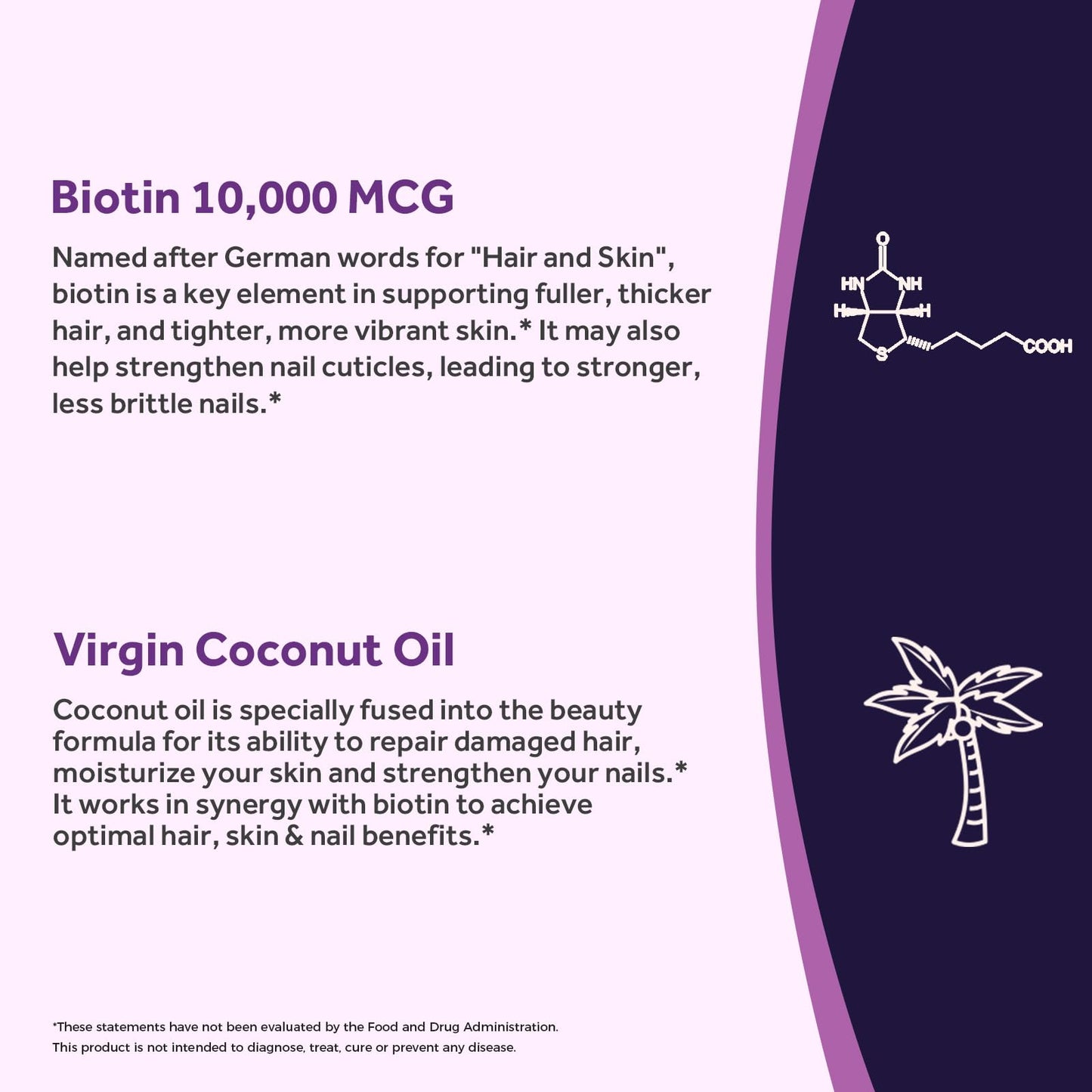 Doctor's Recipes Biotin 10,000 mcg Softgels 90 Count