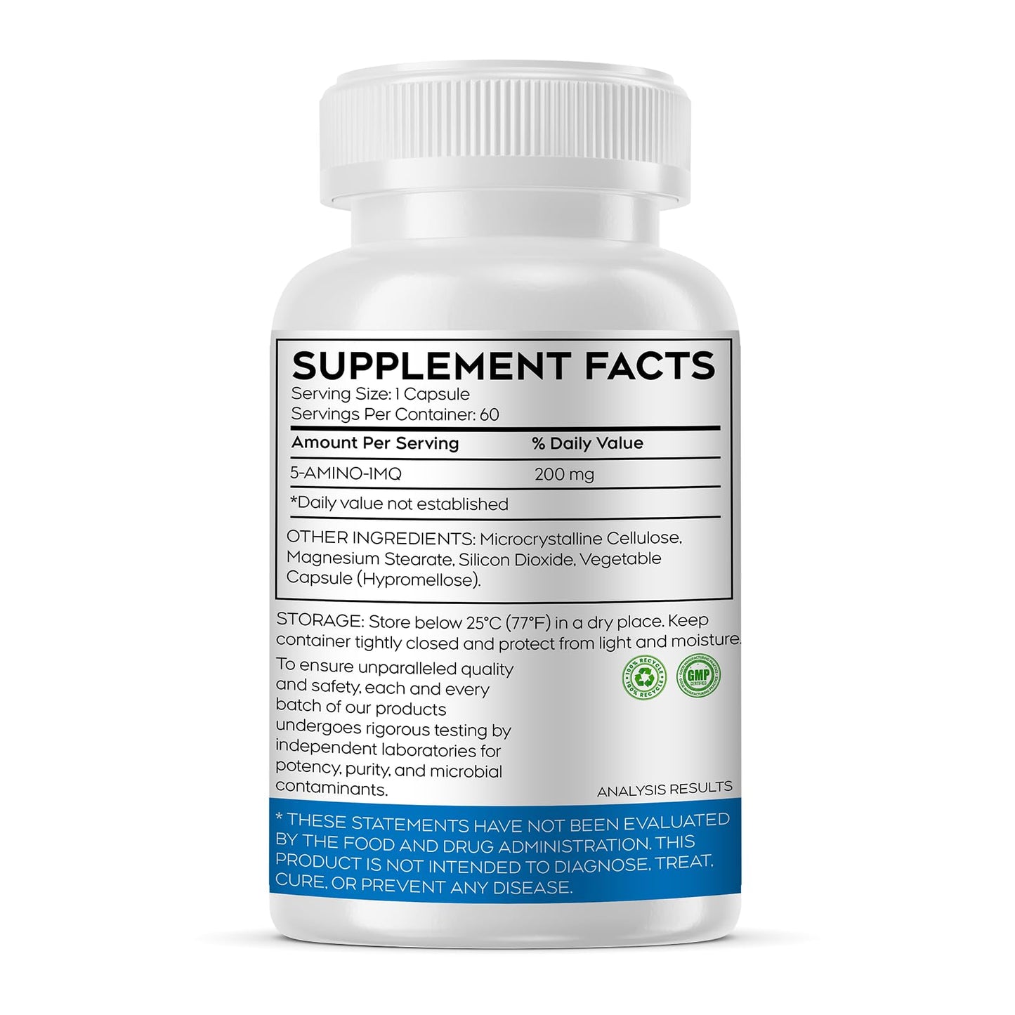 HAUVIEIUM'VITA 5-AMINO-1MQ 200MG Capsule, 60 Count