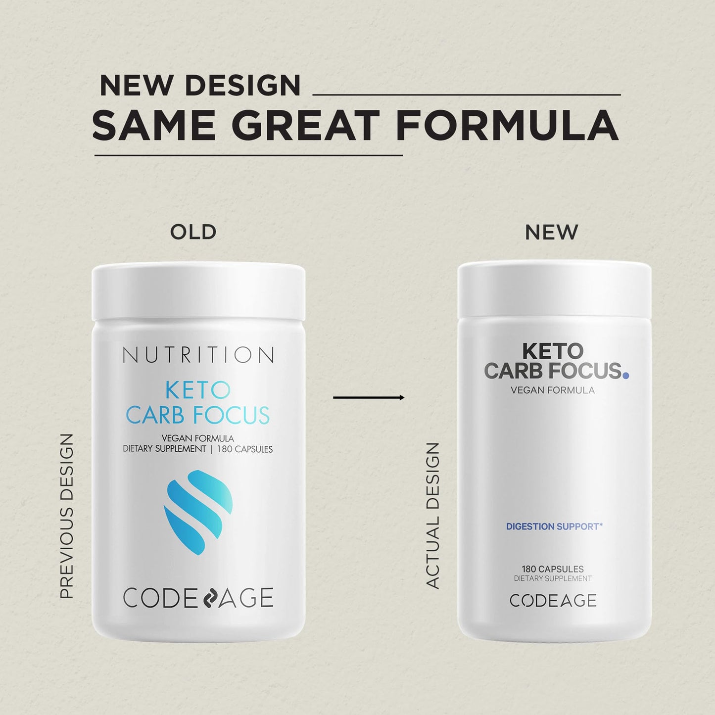 Codeage Keto Carb 180 Capsules
