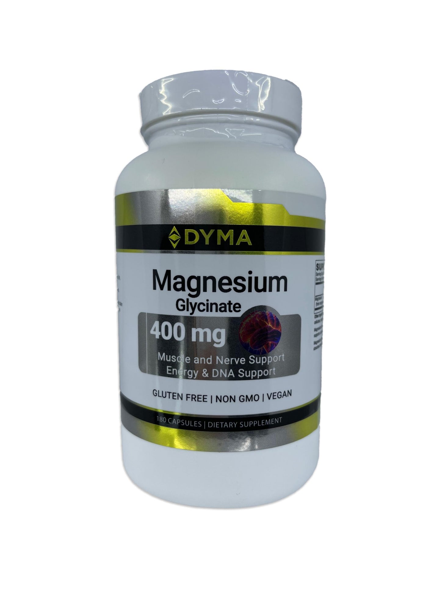 DYMA Magnesium Glycinate Supplement Capsule 180 Capsules