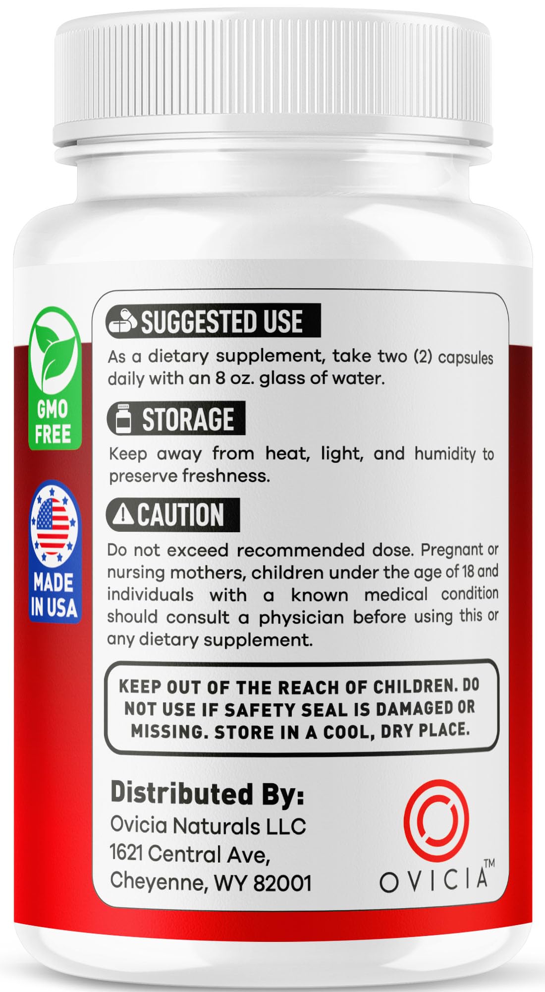 OVICIA Gluco Thrive Capsules 300 Capsules