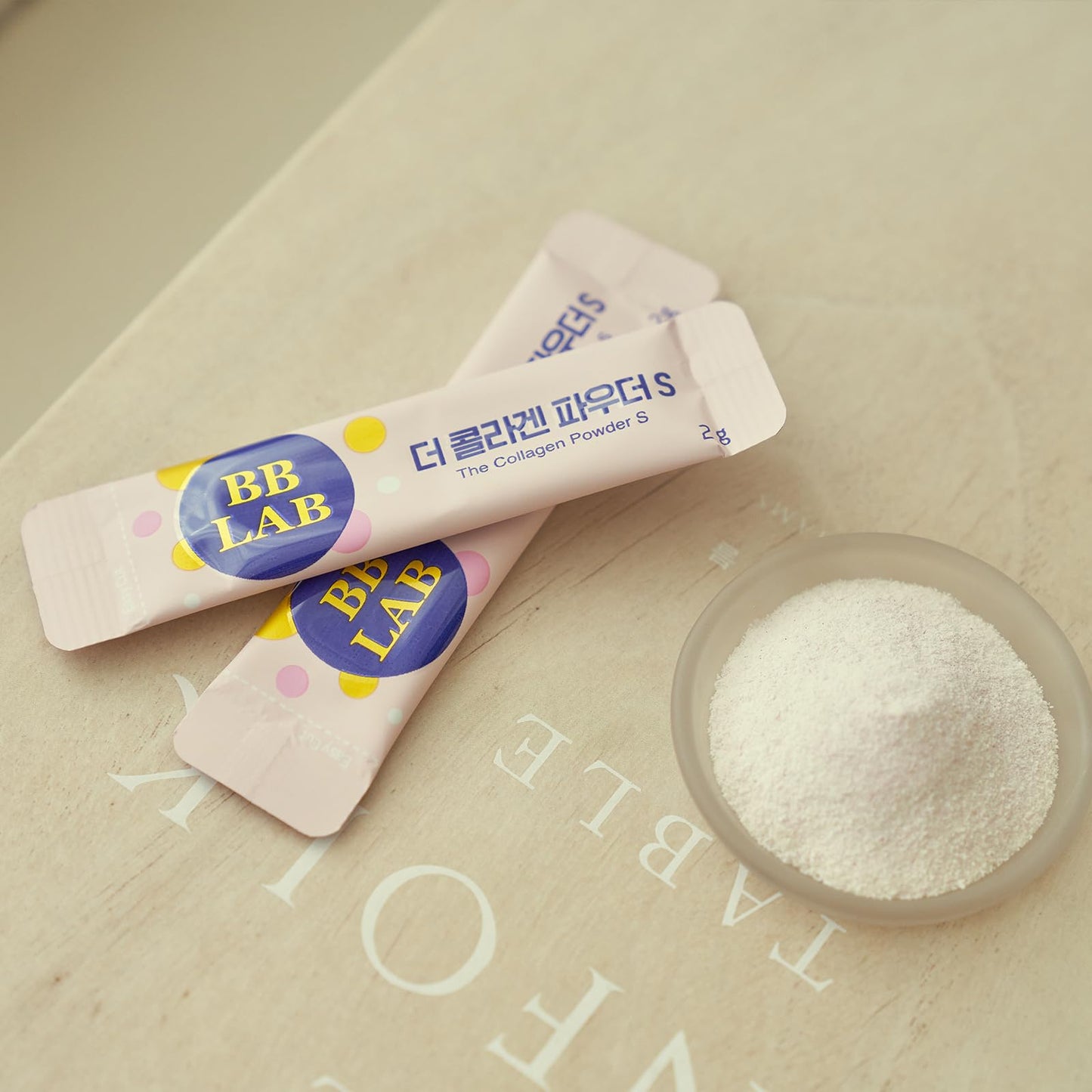 BB LAB Collagen Powder S Plus Halal, Low Molecular Korean Collagen Powder Stick Supplement, Marine, Fish Collagen Peptides, Vitamin C, Glycine, Fast Absorption, Grapefruit Flavor, 2.1 Ounce