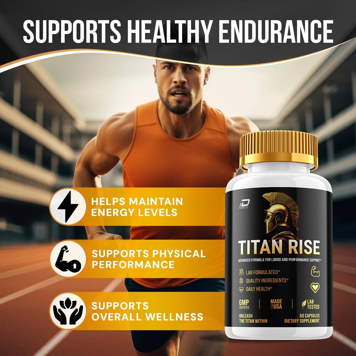Indelo Titan Rise Capsule 120 Capsules