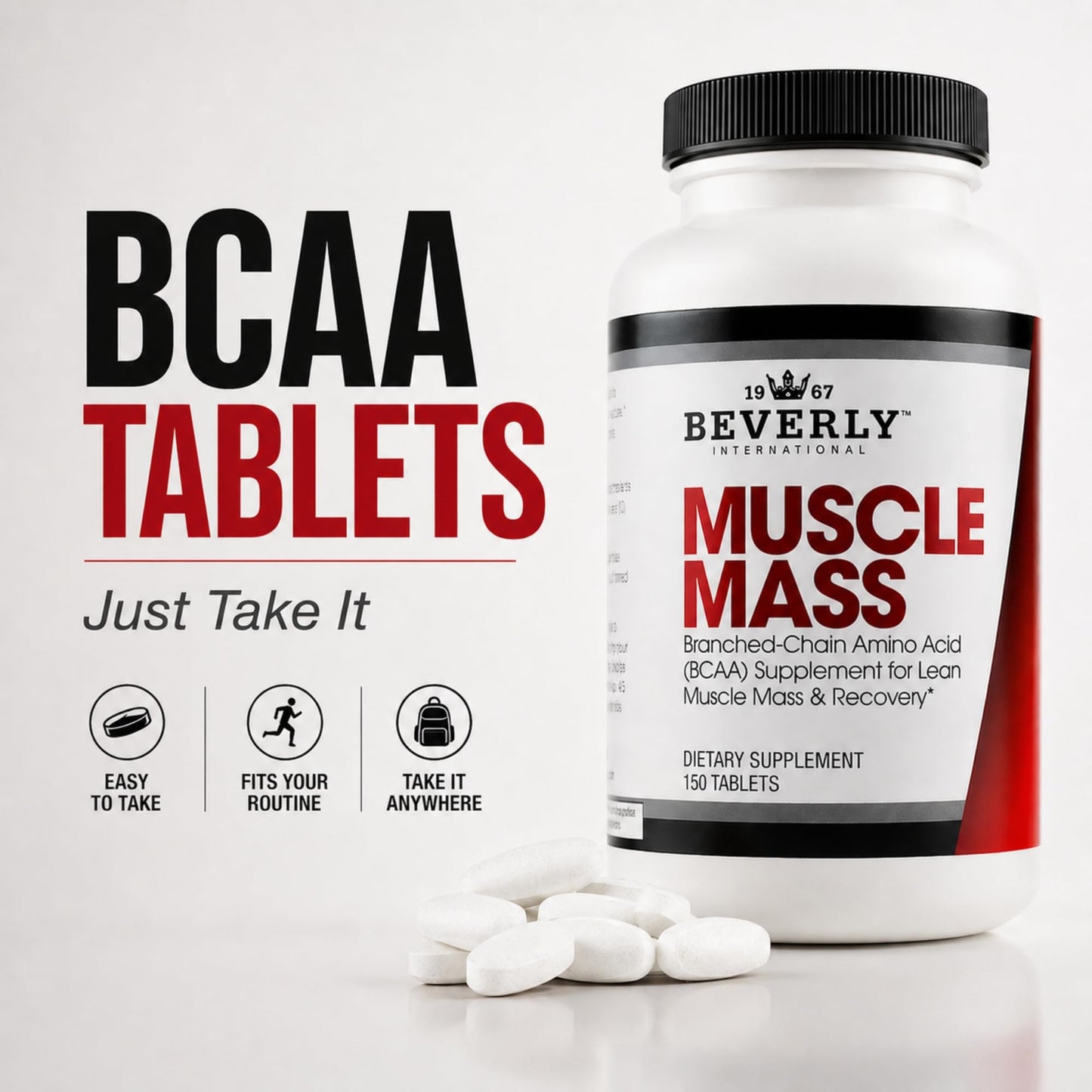 Beverly International Muscle Mass Tablets, 150