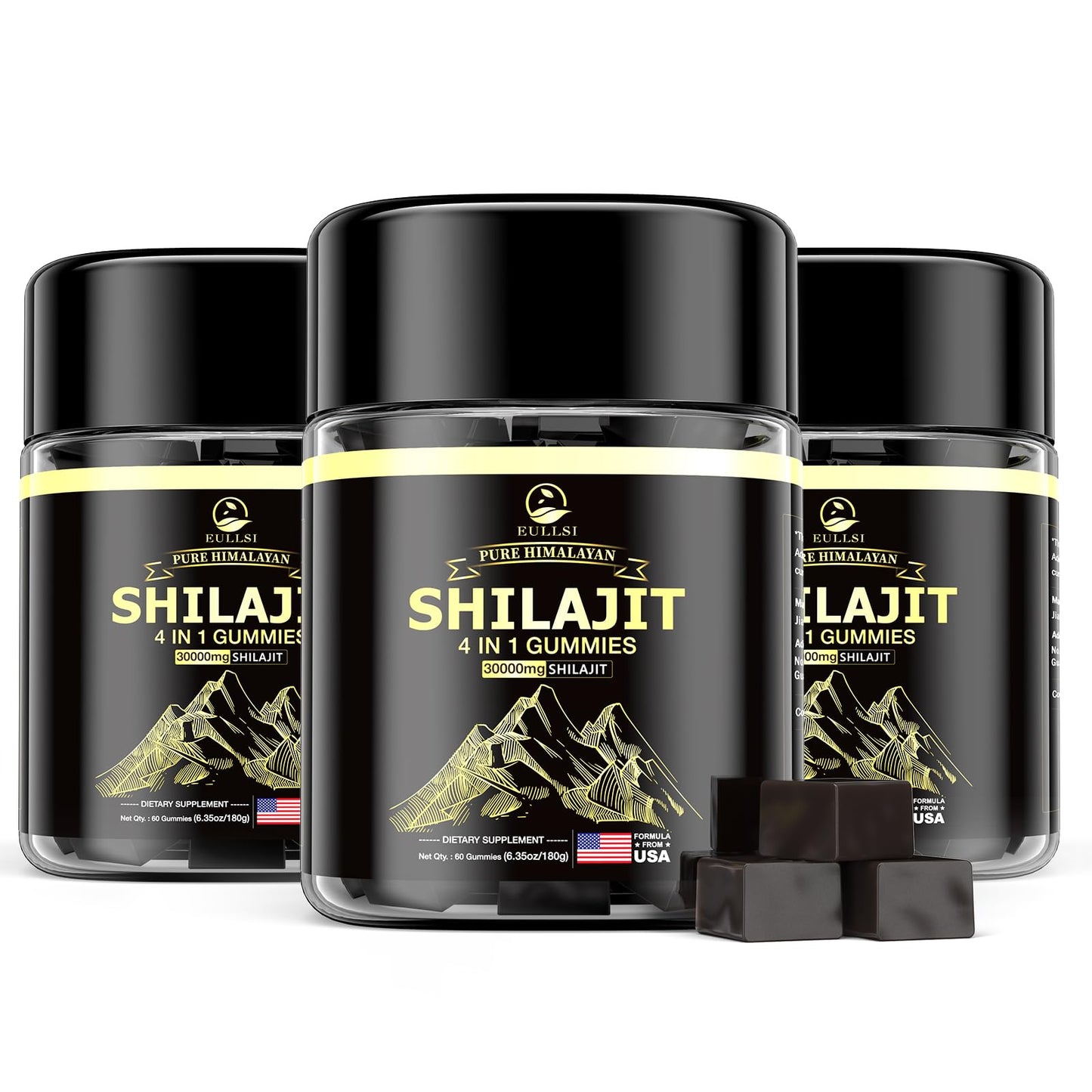 Eullsi Pure Shilajit Gummies 180 Count