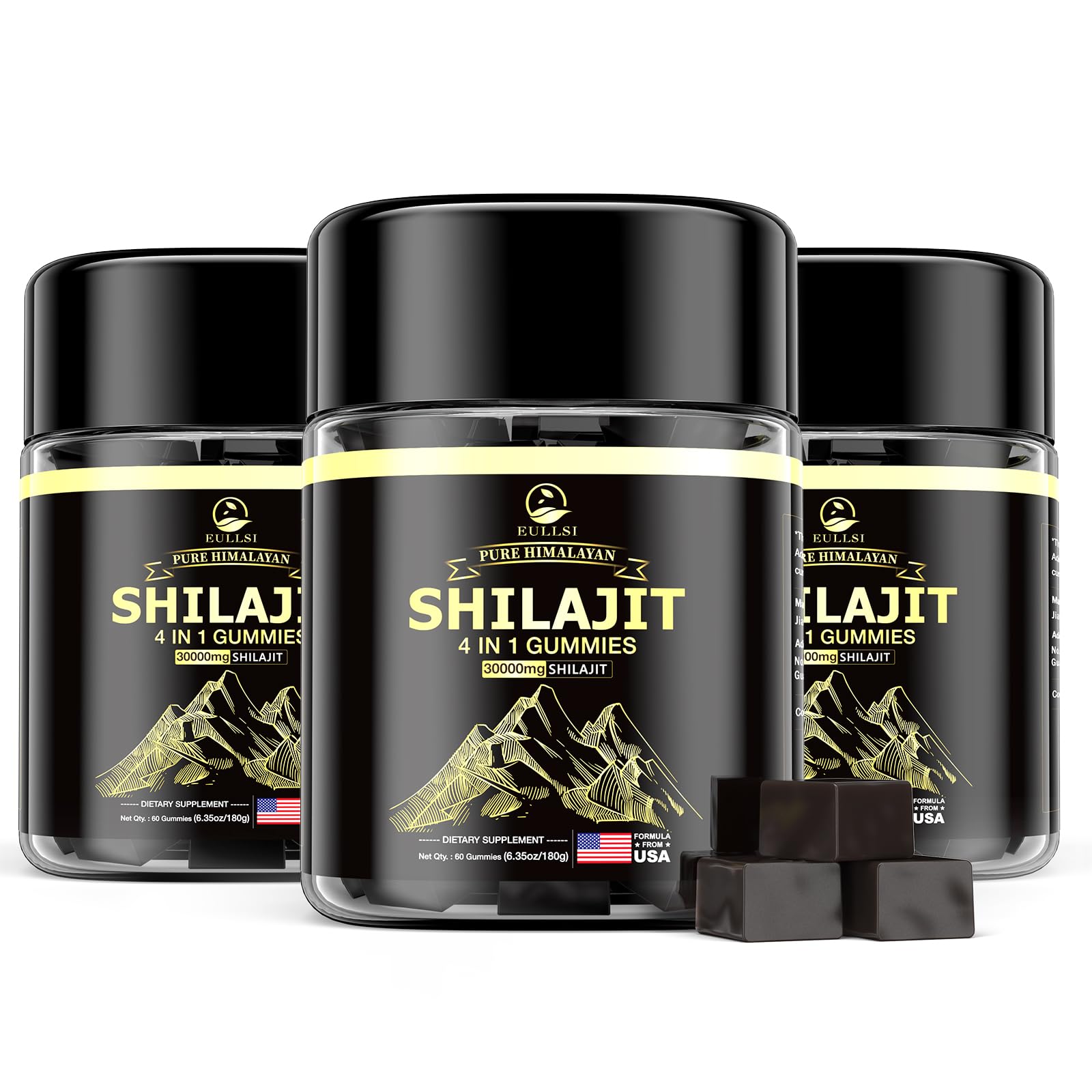 Eullsi Pure Shilajit Gummies 180 Count