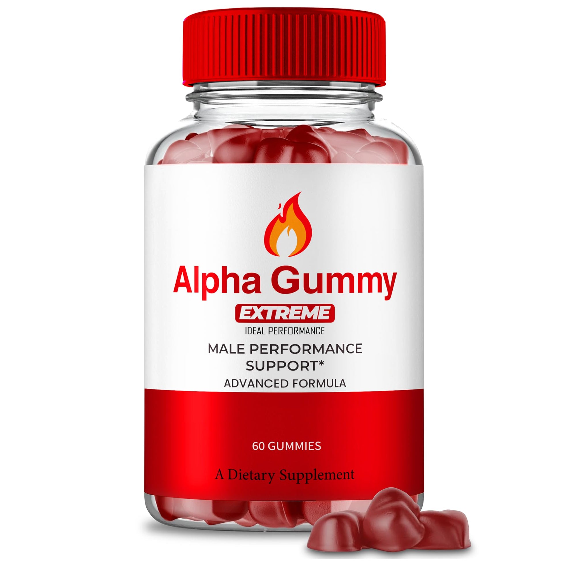 Ideal Performance AlphaGummies Extreme for Men Gummy 60 Count