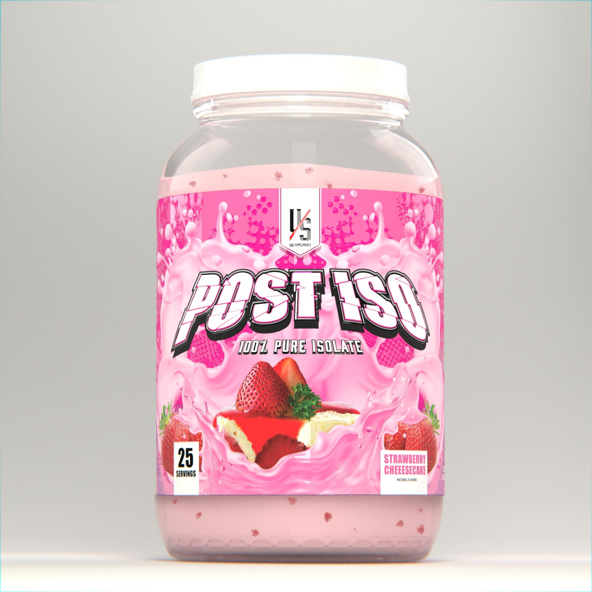 UXO Supplements Post ISO 100% Protein Isolate Protein Powder, 32 Servings, 2 Pound