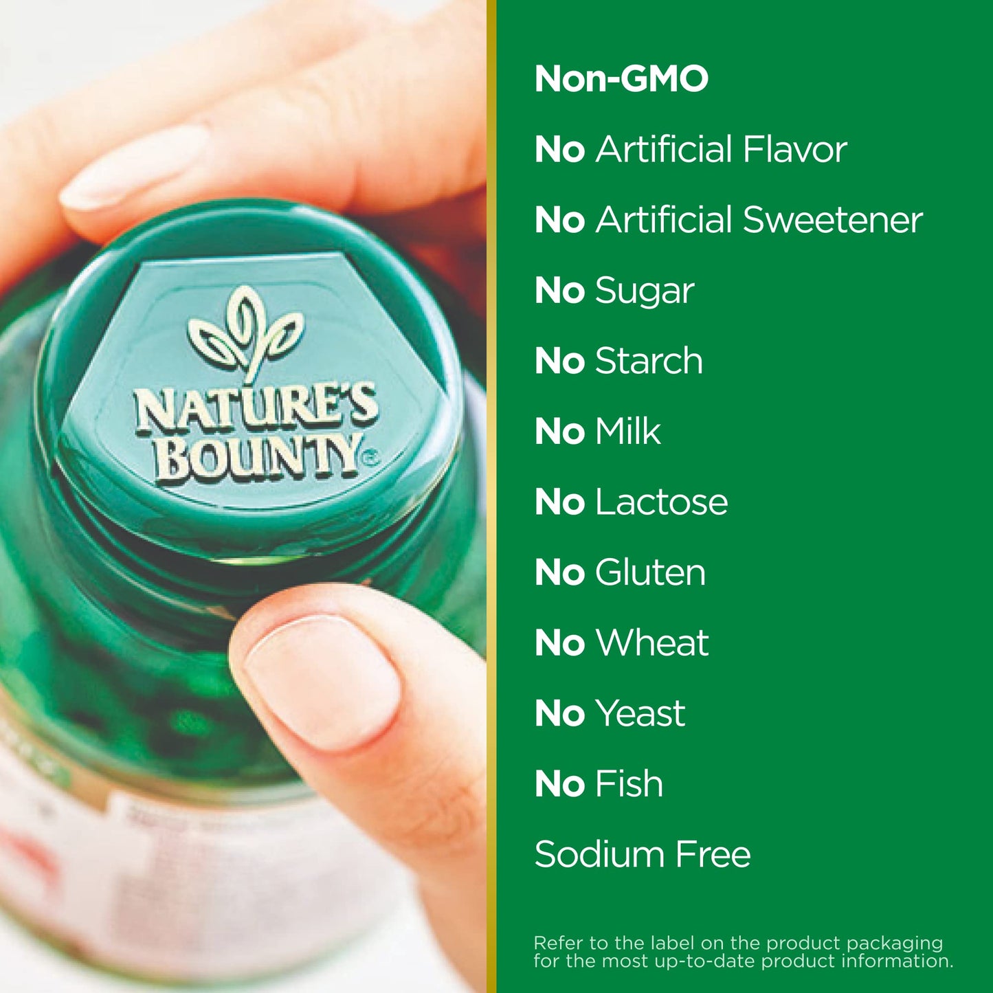 Nature's Bounty Milk Thistle Softgels 1000mg, 100 Count