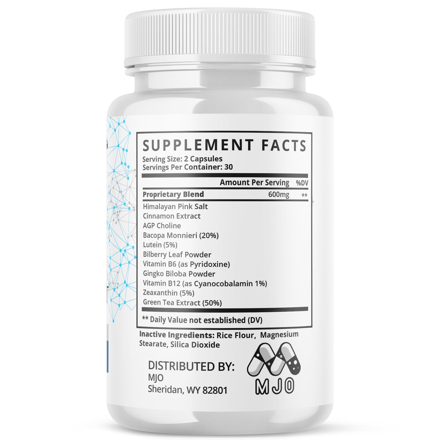 MJO NeuroSena Capsules 120 Capsules