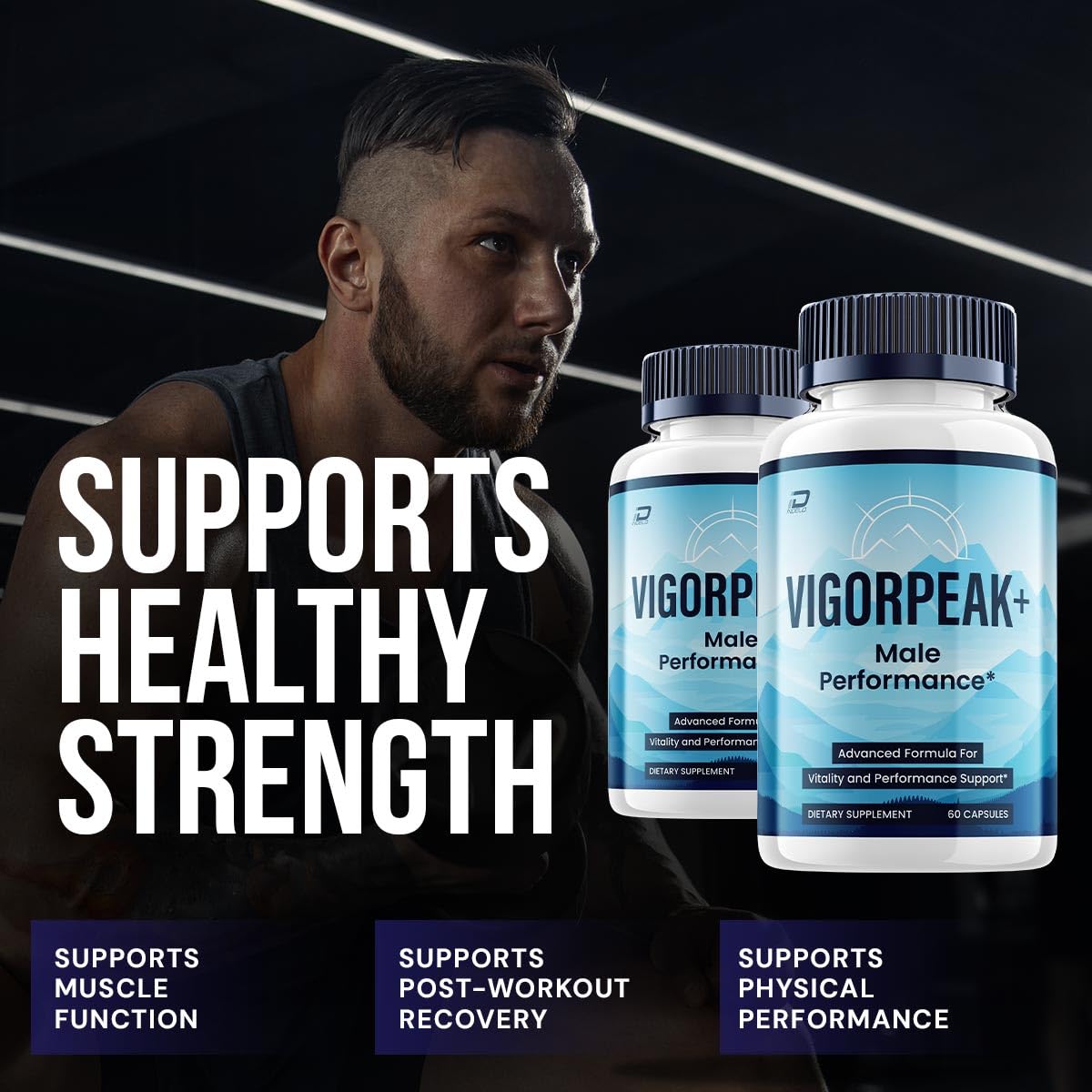 Indelo VigorPeak Capsules, 120 Capsules