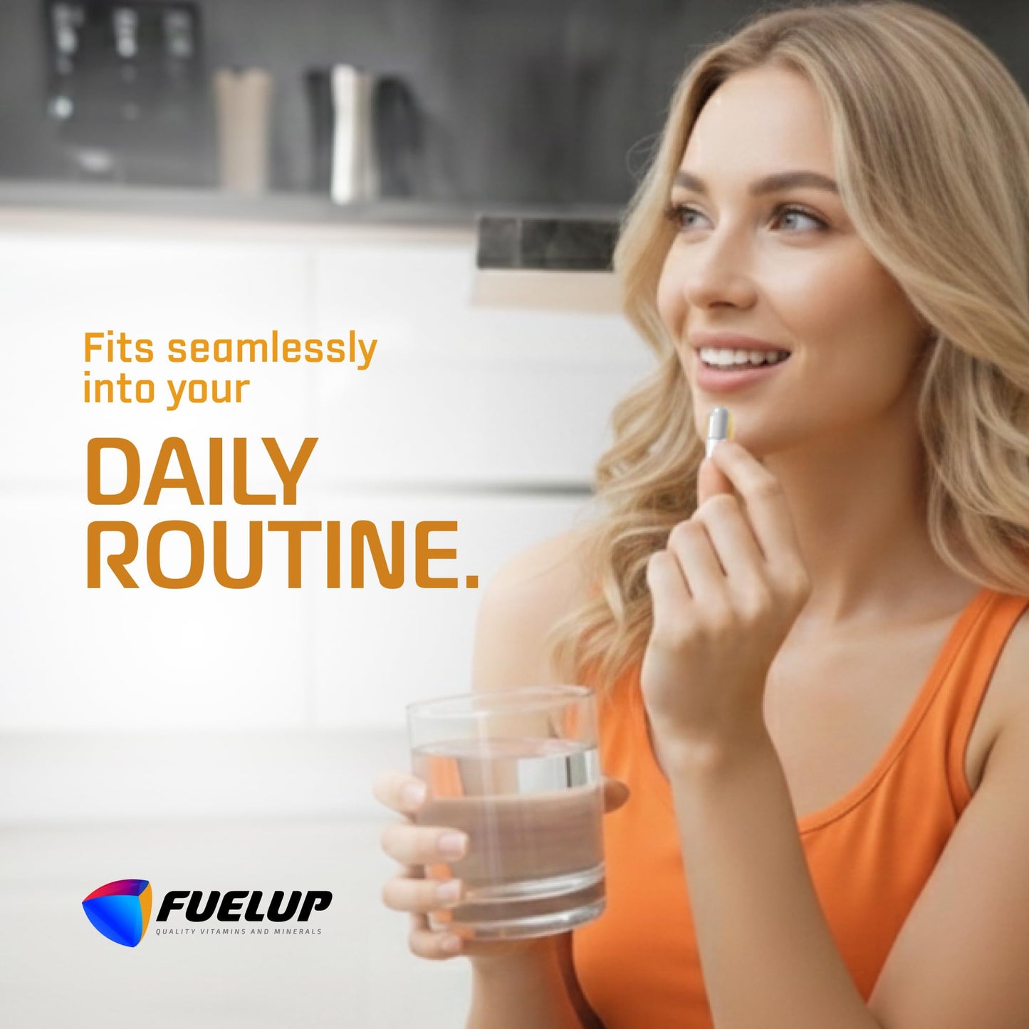 Fuelup Biotin 5000 mcg Capsule, 120 Count