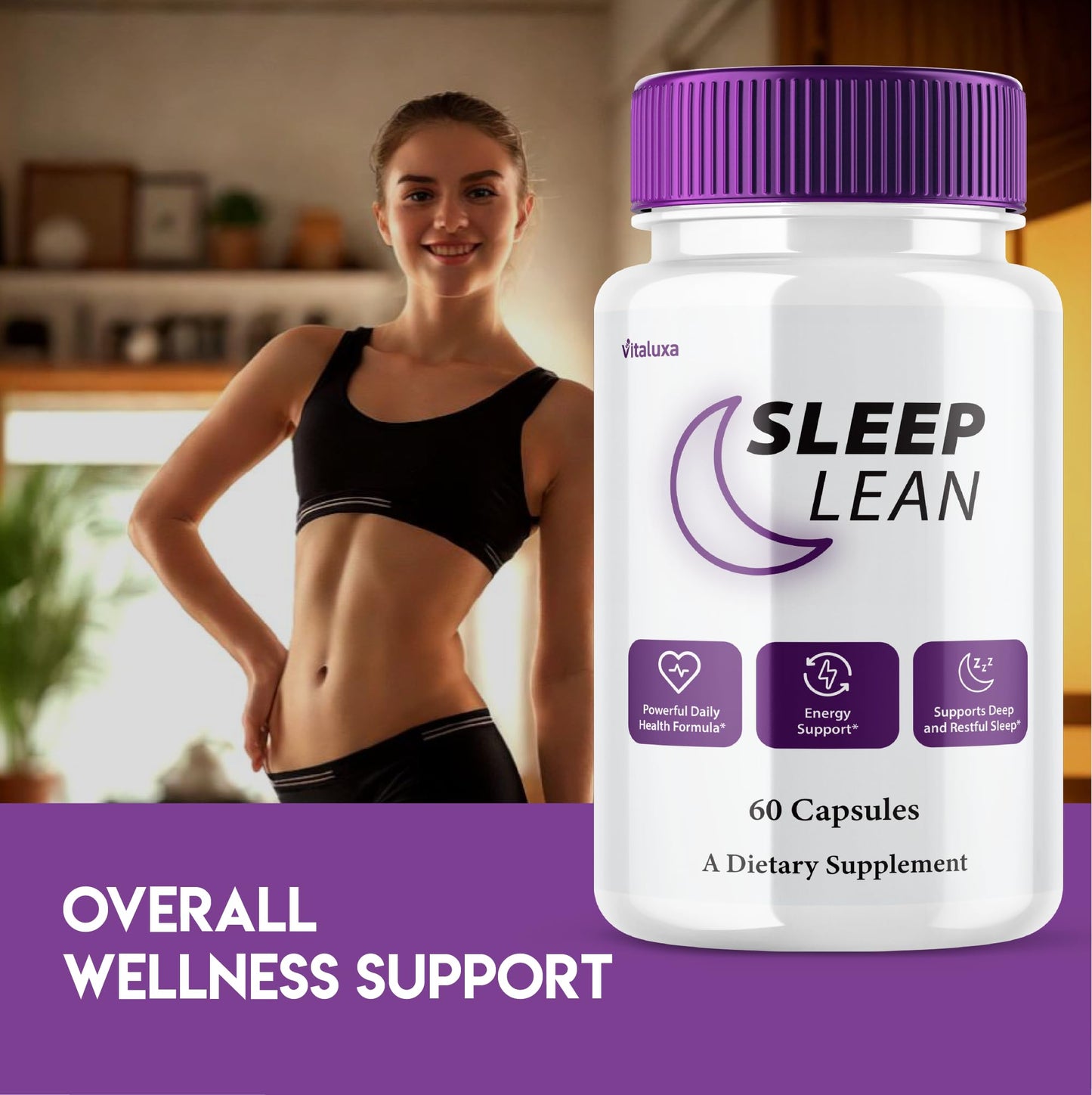 Vitaluxa Sleep Lean Capsules 300 Count