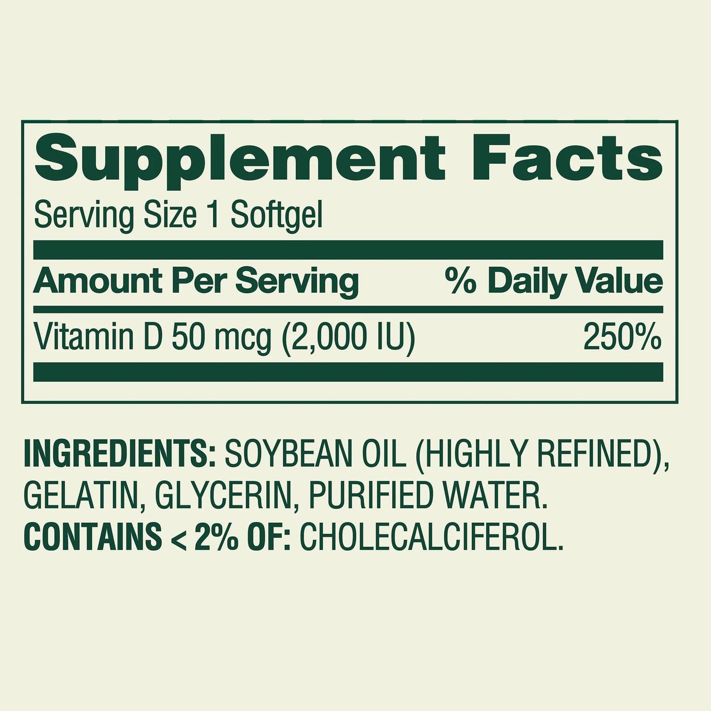 Generic Vitamin D3 Gummy 120 Count