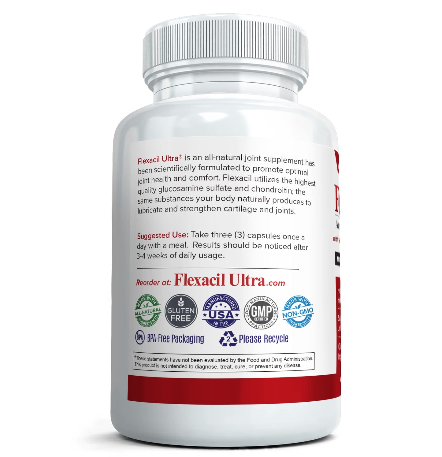 Flexacil Ultra Joint Health & Support Supplement, 60 Capsules